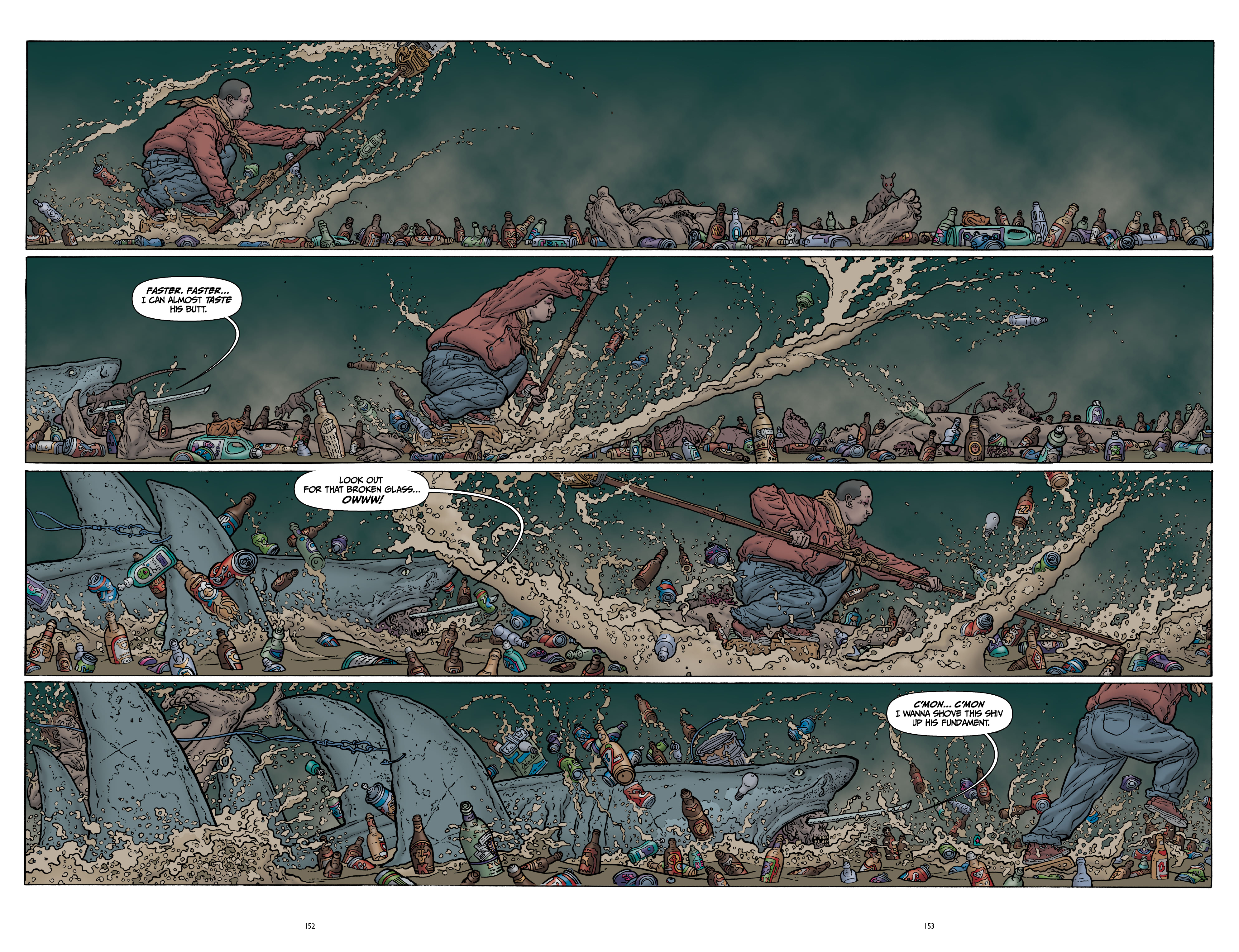 Read online Shaolin Cowboy comic -  Issue # _Start Trek (Part 2) - 20