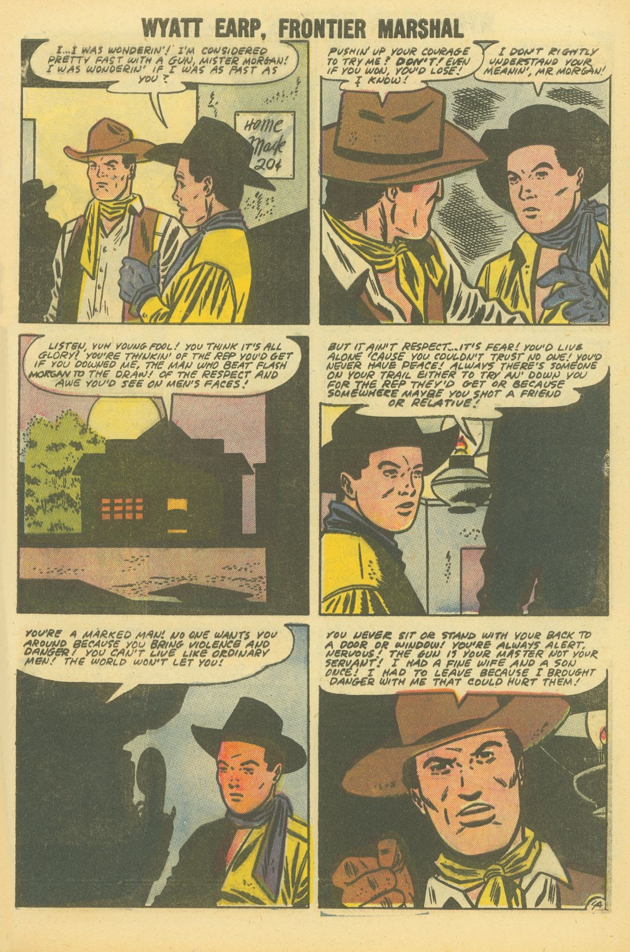 Read online Wyatt Earp Frontier Marshal comic -  Issue #20 - 57