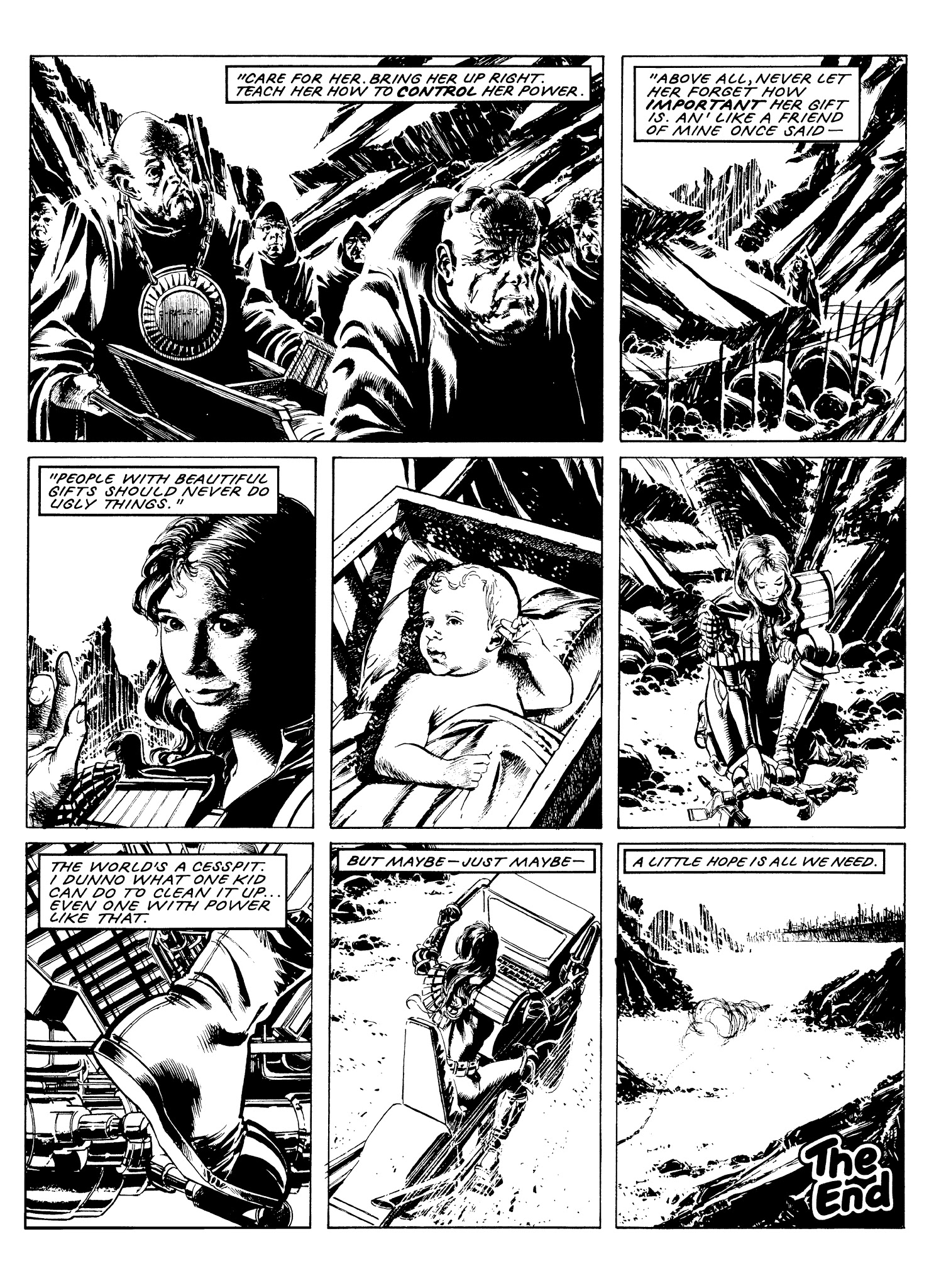Read online Judge Anderson: The Psi Files comic -  Issue # TPB 1 - 424