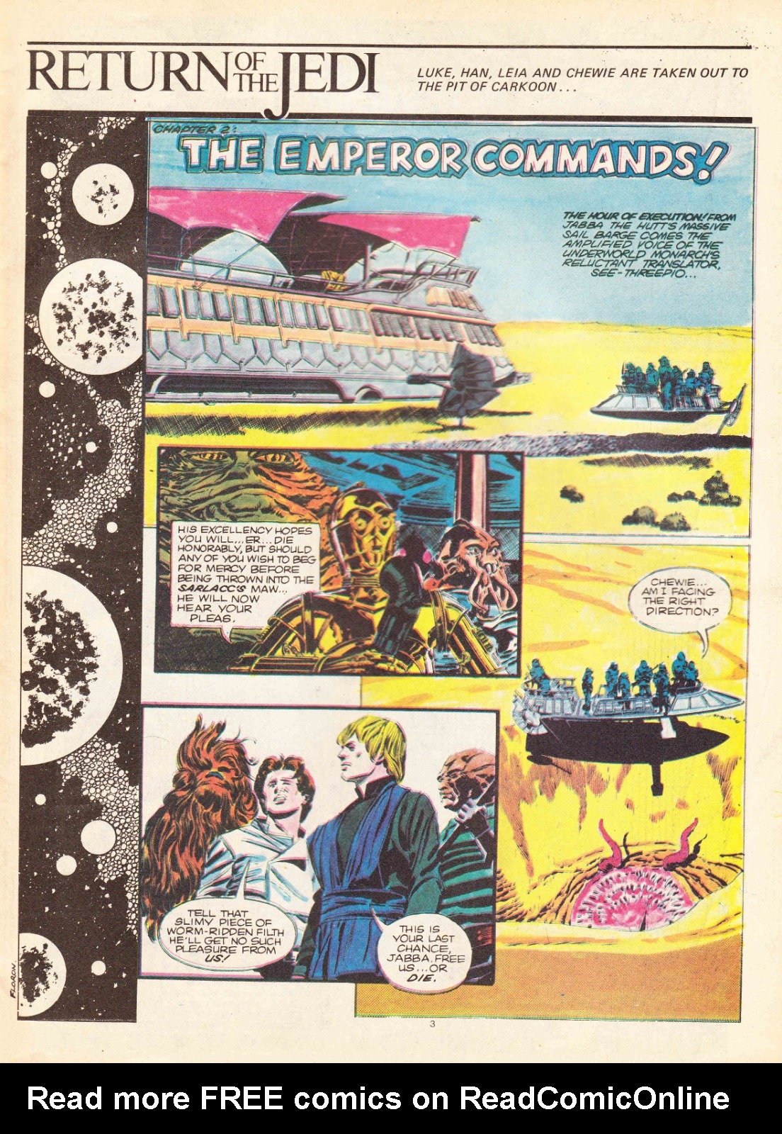 Read online Return of the Jedi comic -  Issue #3 - 3