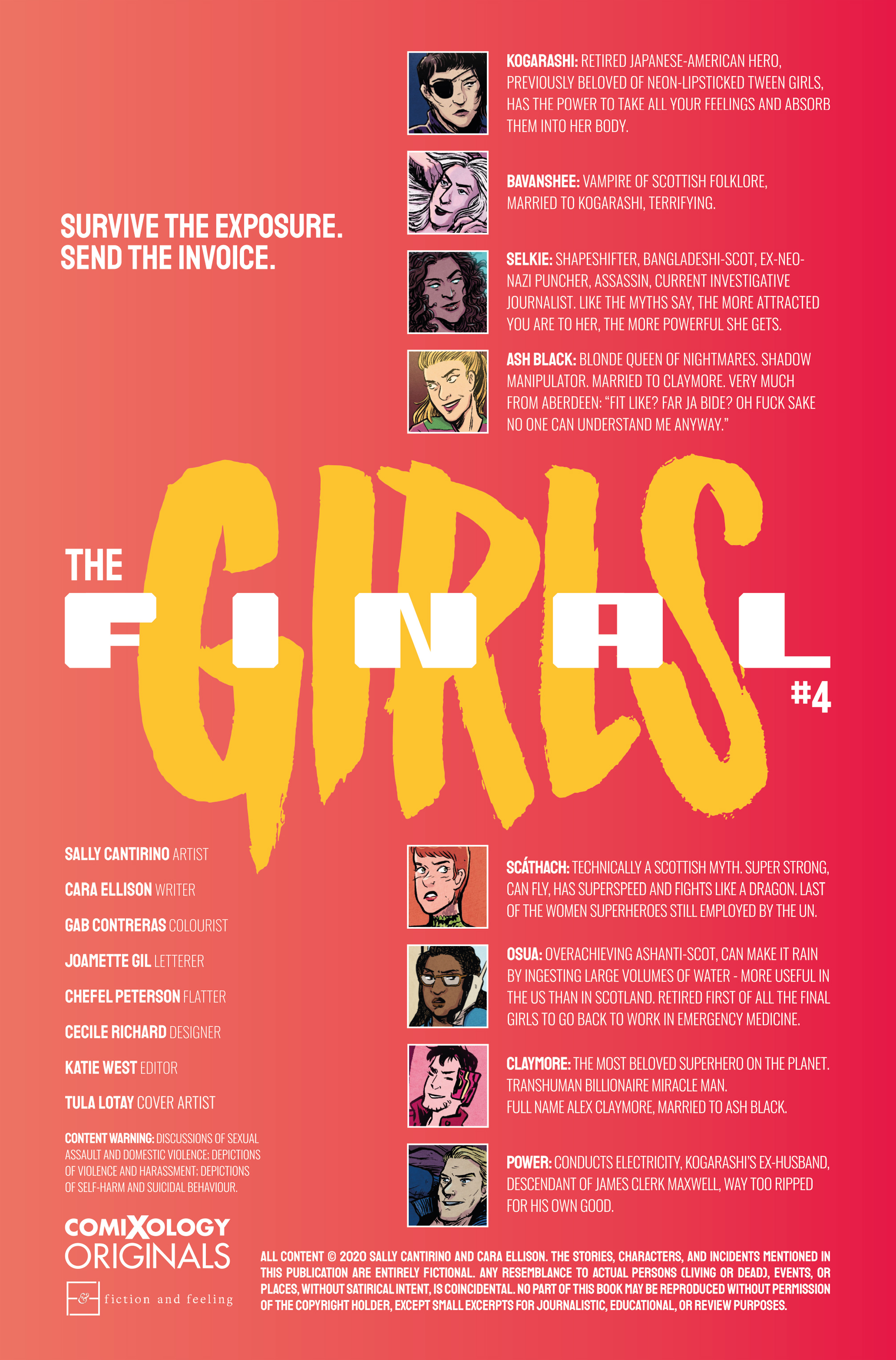 Read online The Final Girls comic -  Issue #4 - 2