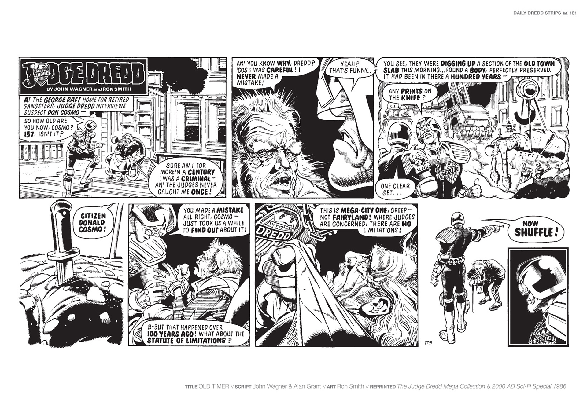 Read online Judge Dredd: The Daily Dredds comic -  Issue # TPB 1 - 184