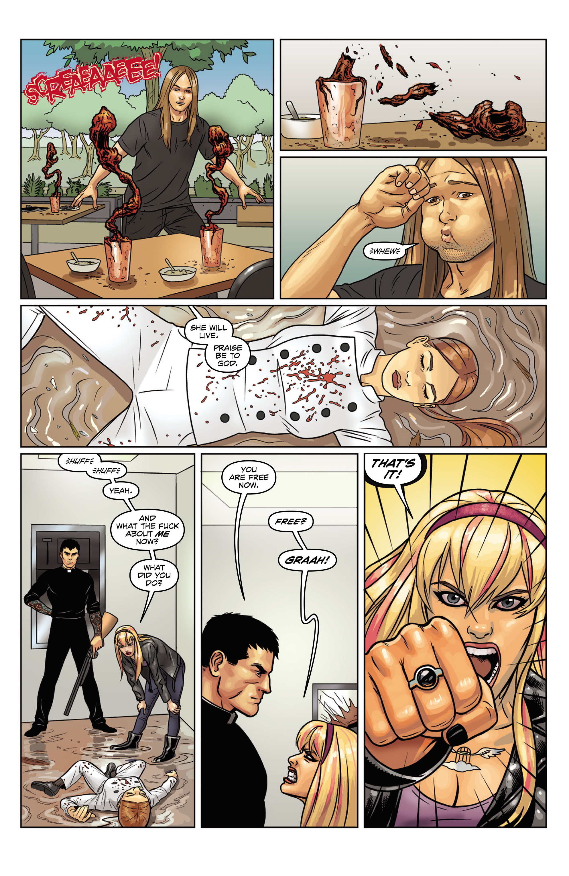 Read online Mercy Sparx Omnibus comic -  Issue # Full (Part 1) - 207