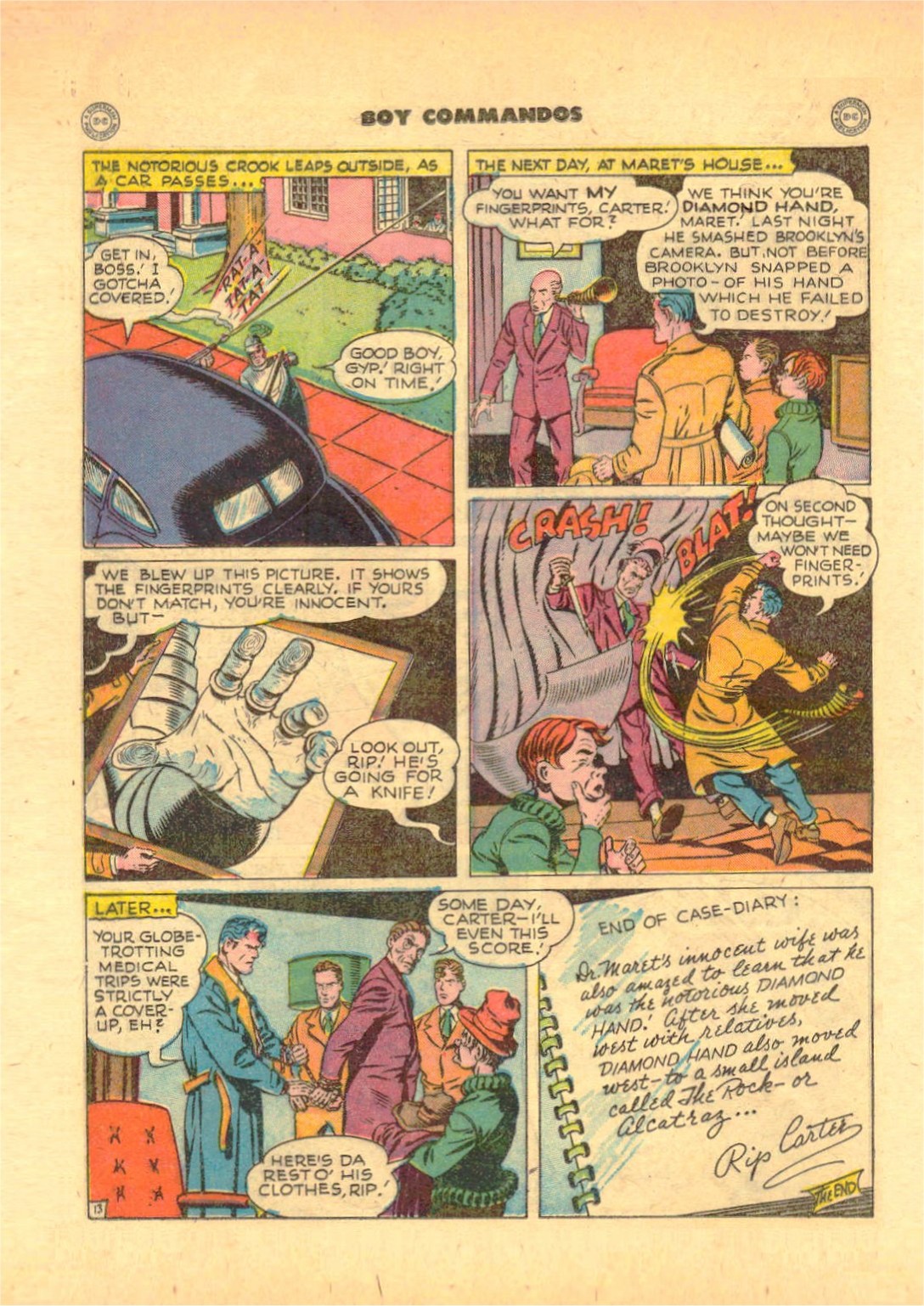 Read online Boy Commandos comic -  Issue #27 - 29