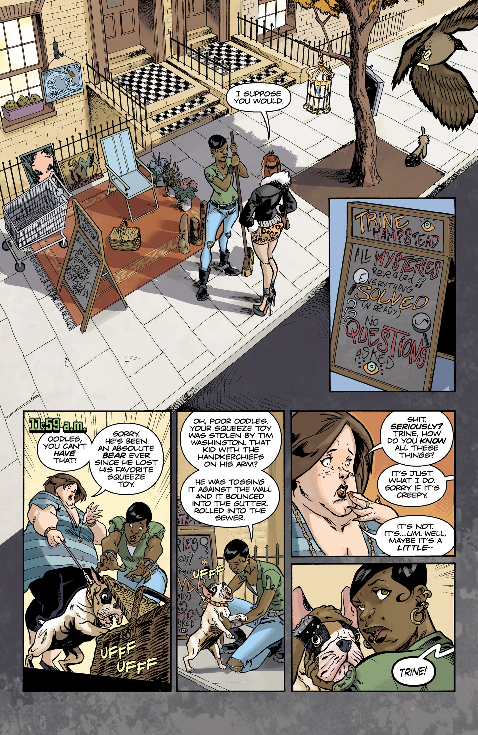 Read online Mystery Girl comic -  Issue #1 - 4