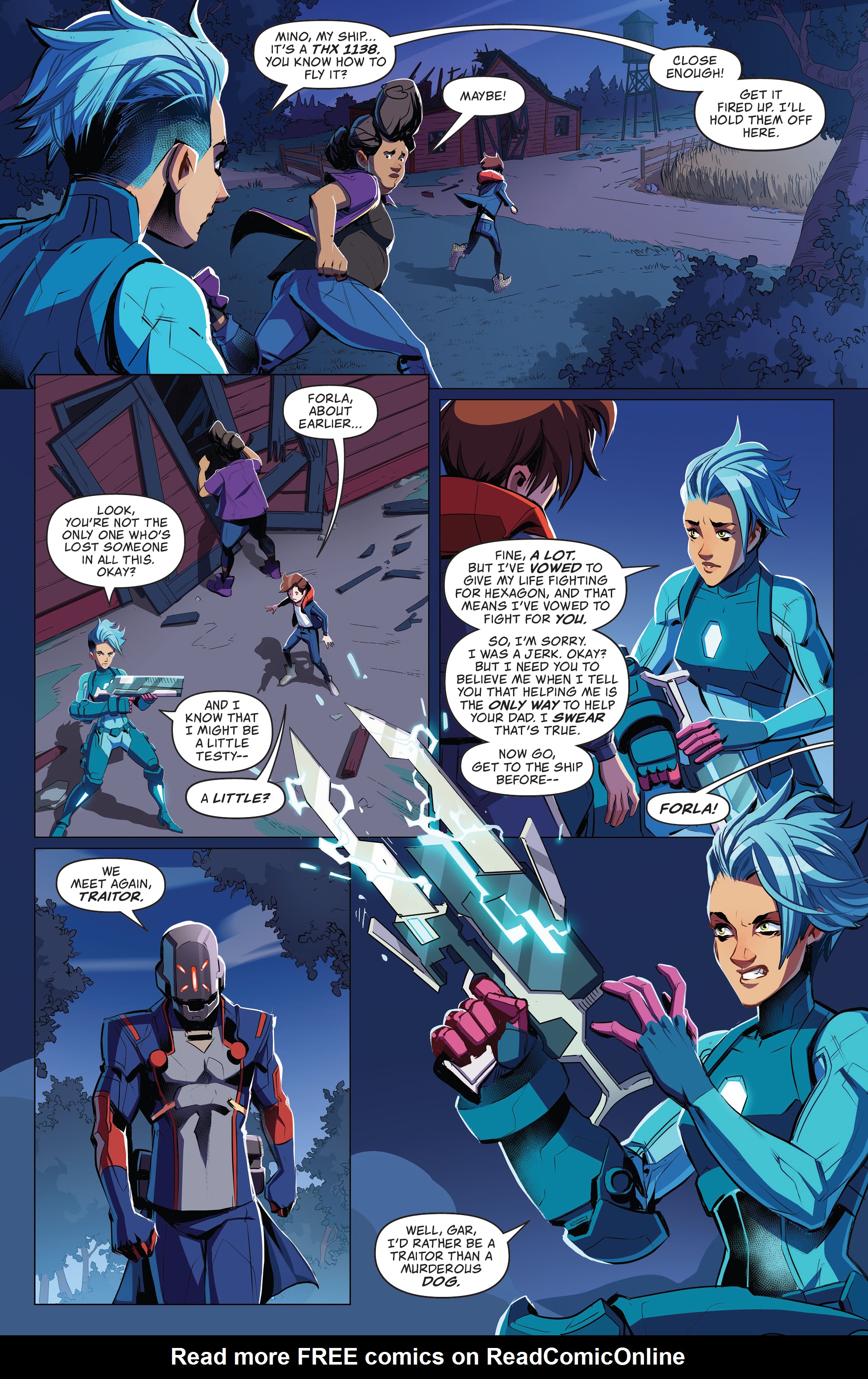 Read online Hexagon comic -  Issue #3 - 22