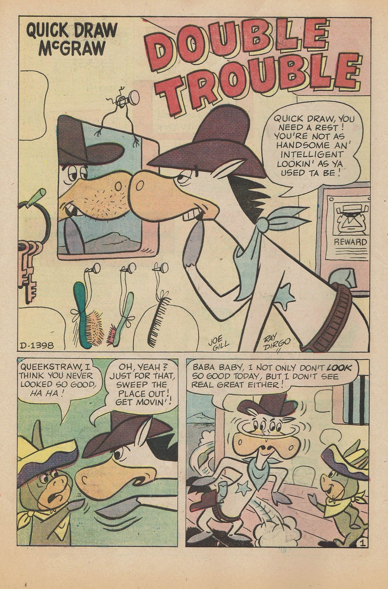 Read online Quick Draw McGraw comic -  Issue #4 - 6