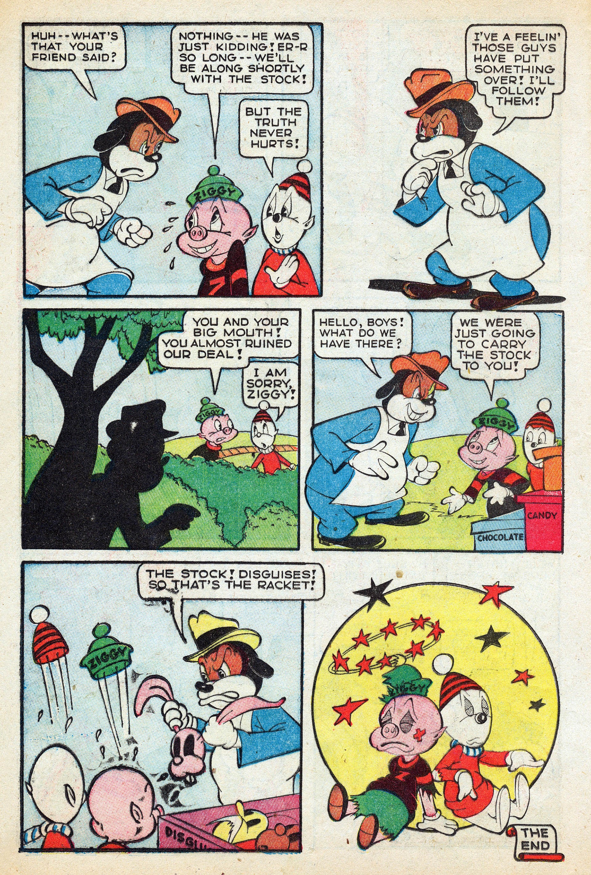 Read online Ziggy Pig-Silly Seal Comics (1944) comic -  Issue #1 - 18