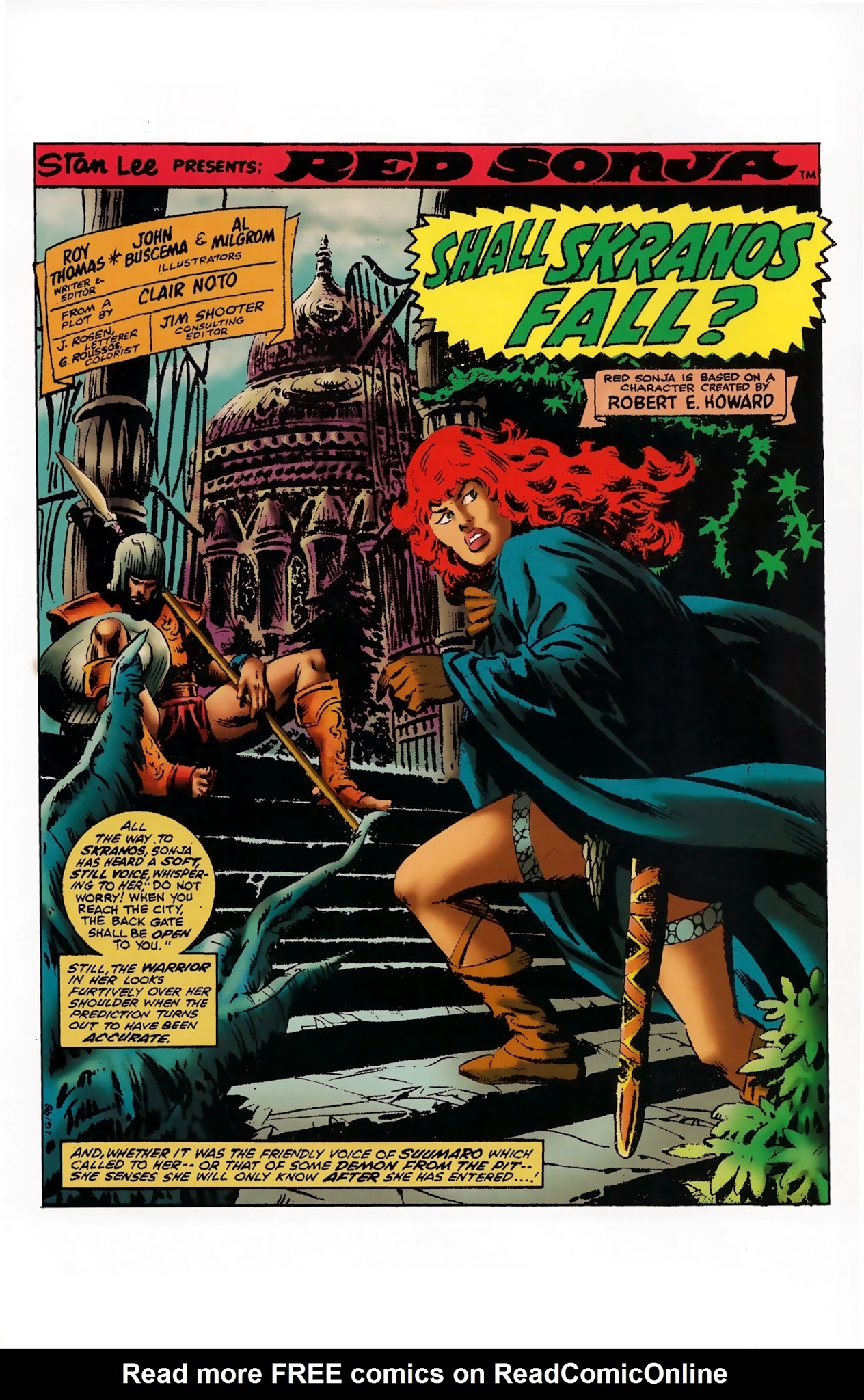 Read online The Adventures of Red Sonja comic -  Issue # TPB 3 - 92