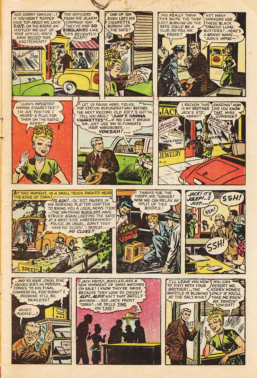 Read online Kerry Drake Detective Cases comic -  Issue #21 - 7