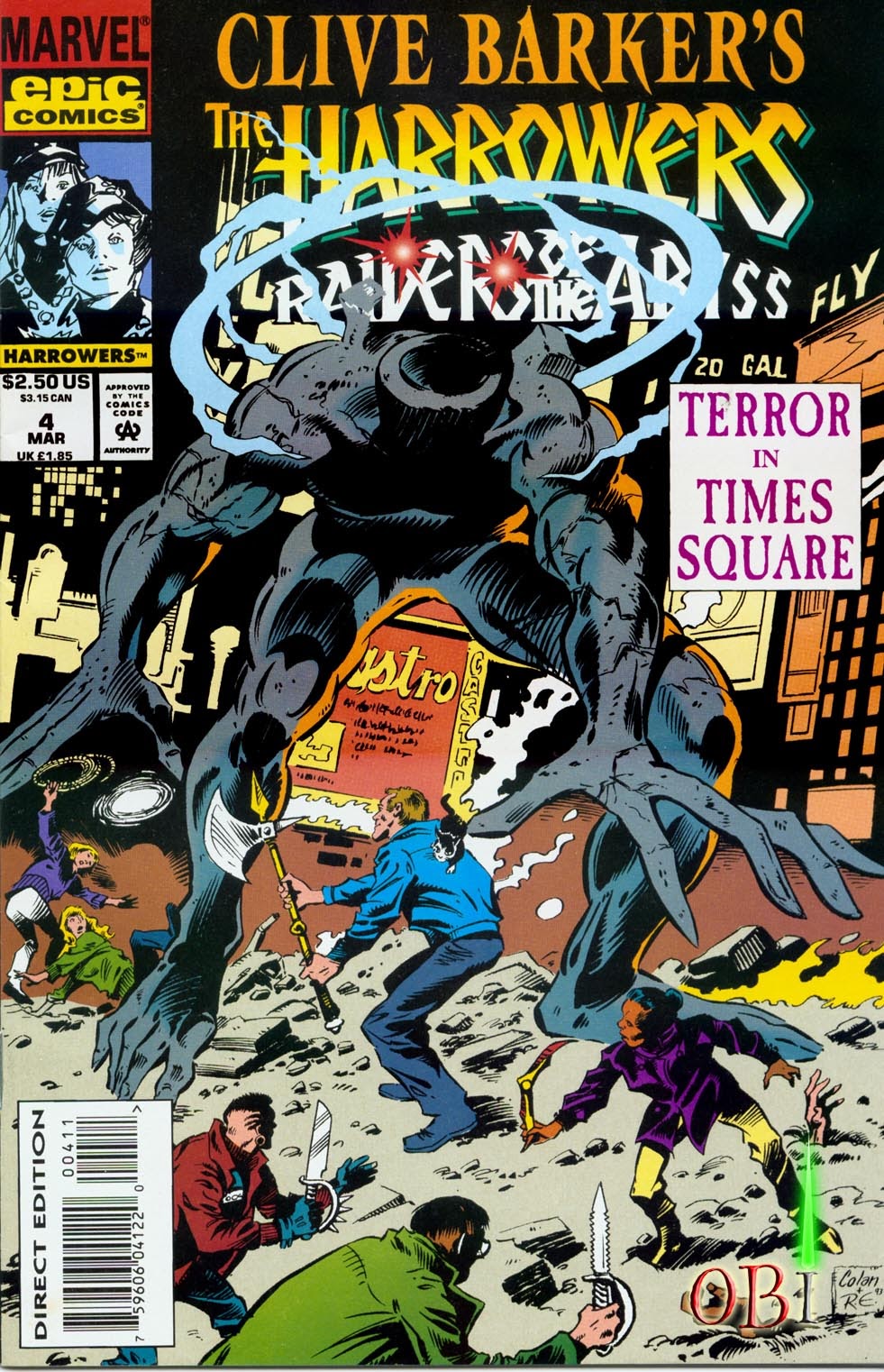 Read online Clive Barker's The Harrowers comic -  Issue #4 - 1