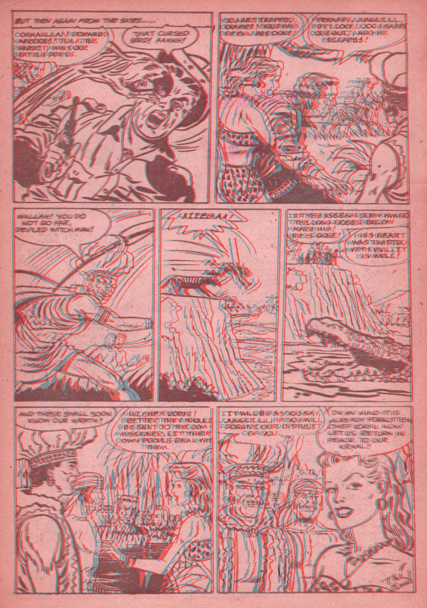 Read online Jungle Thrills 3-D comic -  Issue # Full - 34