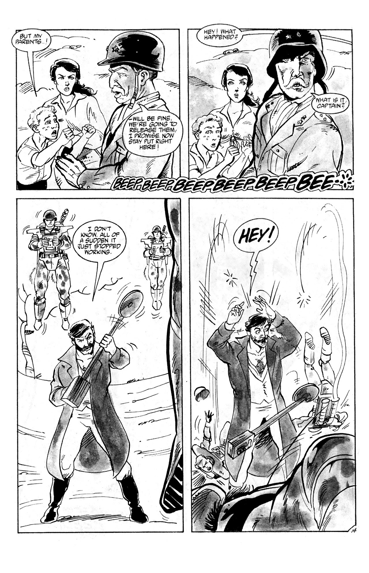 Read online Invaders From Mars (1990) comic -  Issue #3 - 16