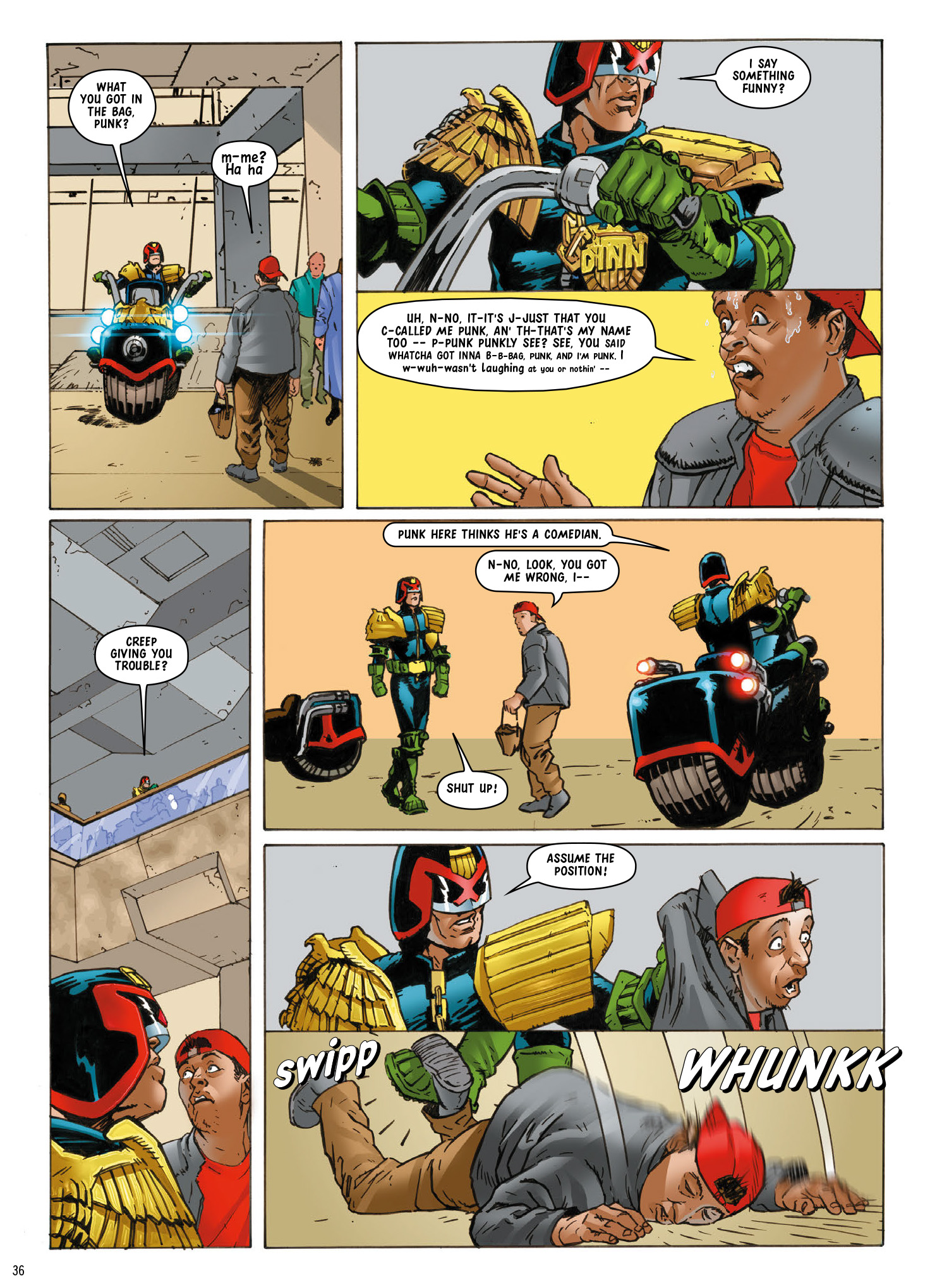 Read online Judge Dredd: The Complete Case Files comic -  Issue # TPB 32 (Part 1) - 38