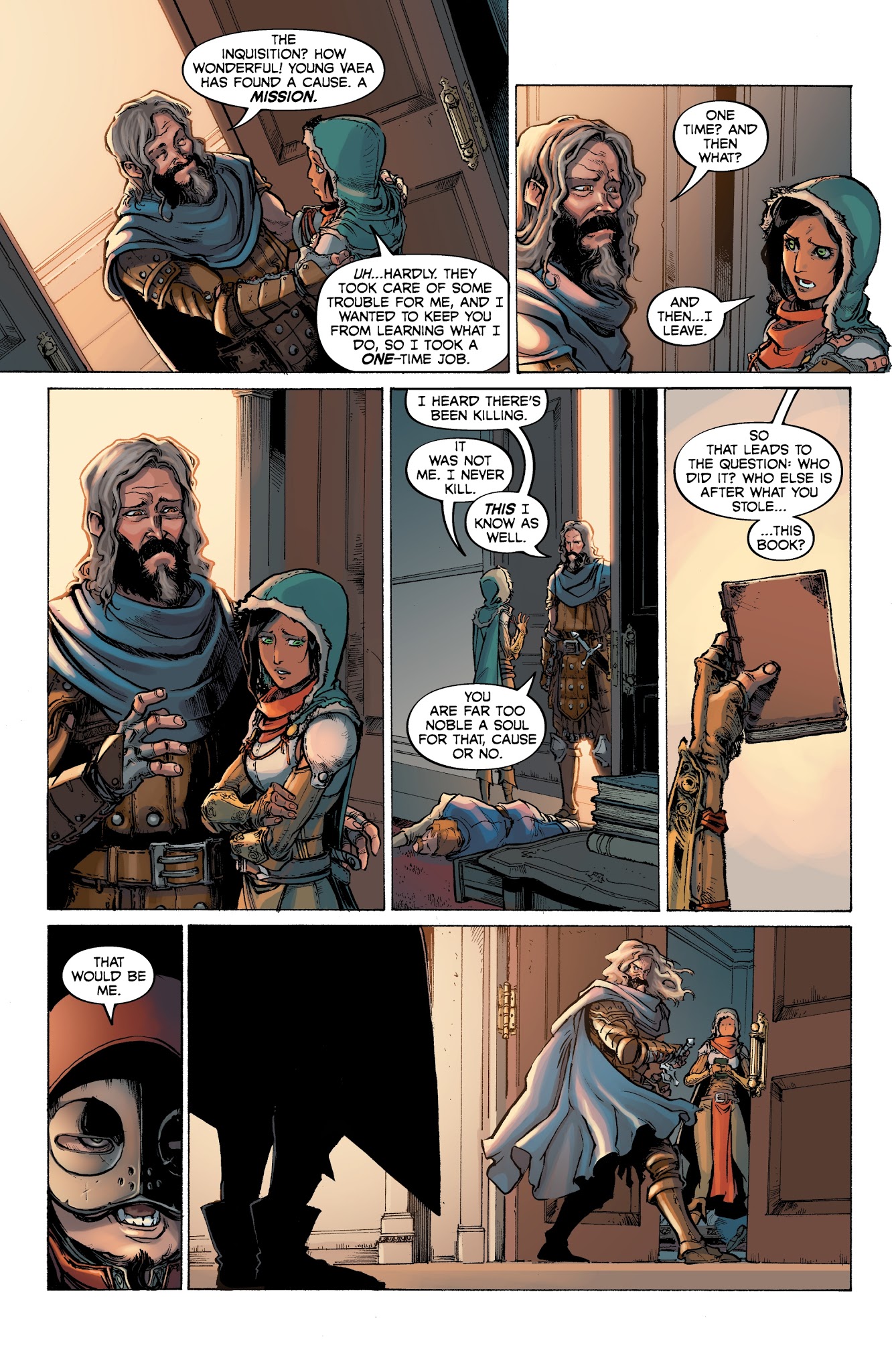 Read online Dragon Age: Knight Errant comic -  Issue #5 - 4