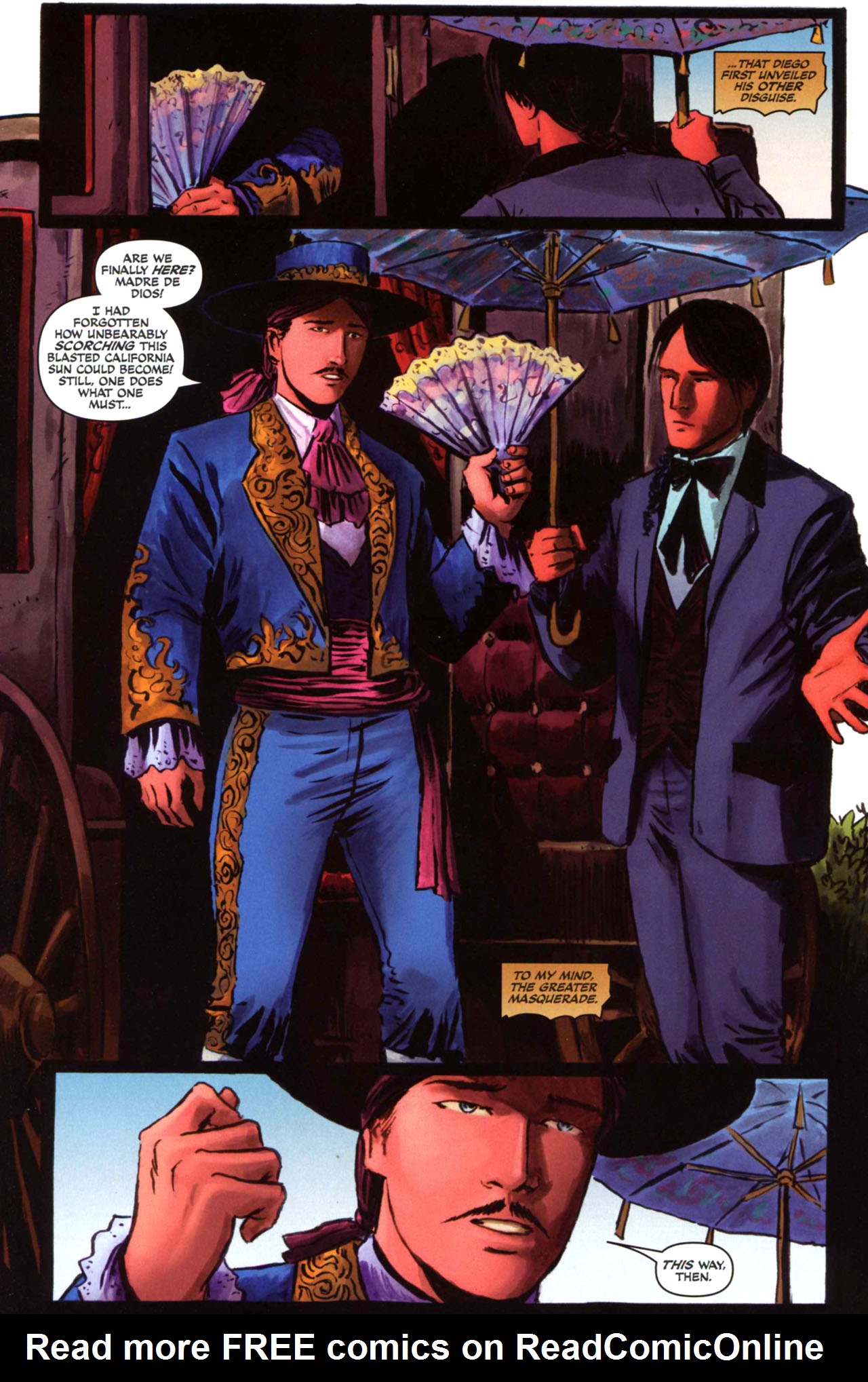 Read online Zorro (2008) comic -  Issue #7 - 13