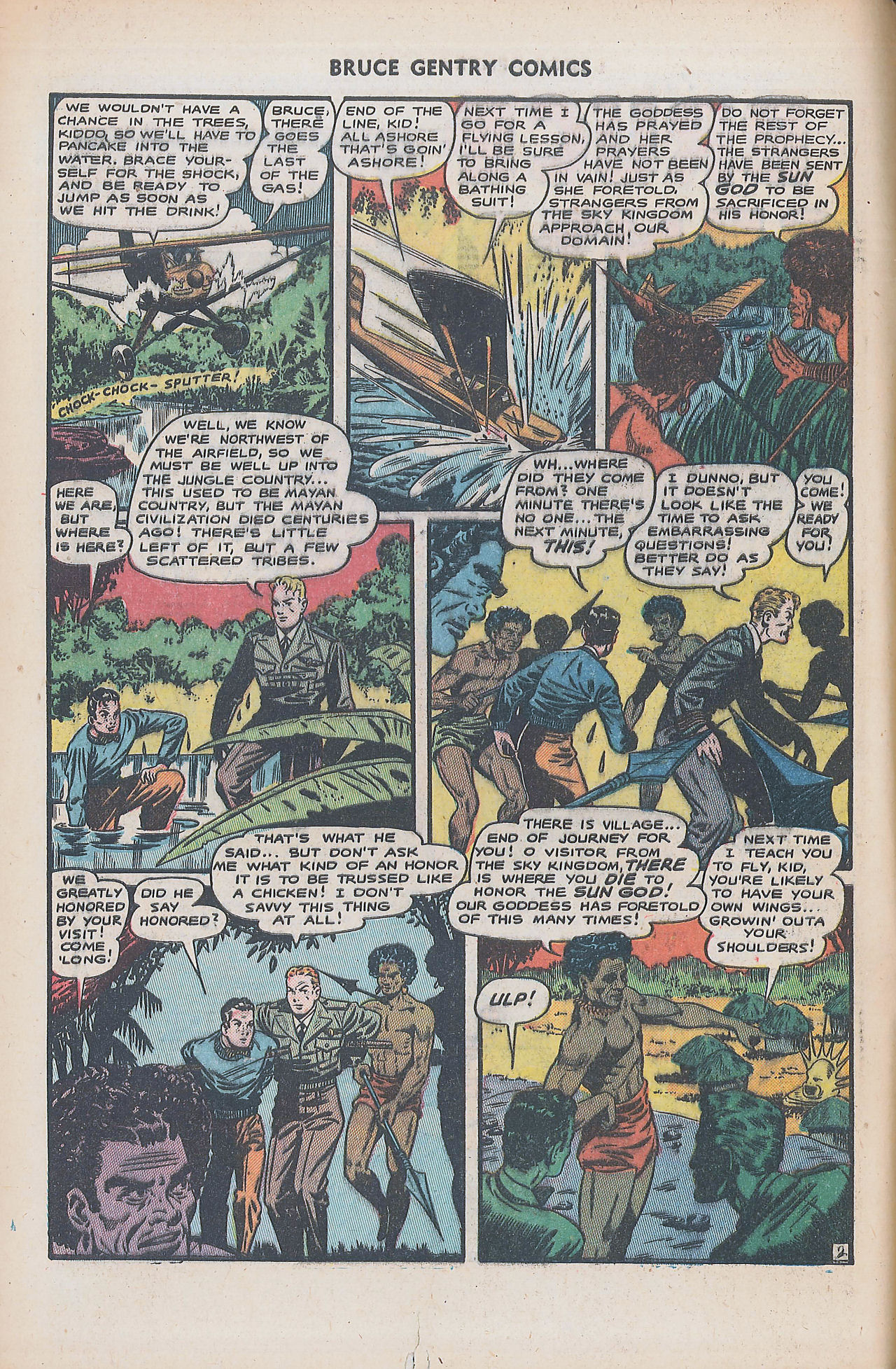 Read online Bruce Gentry comic -  Issue #7 - 4