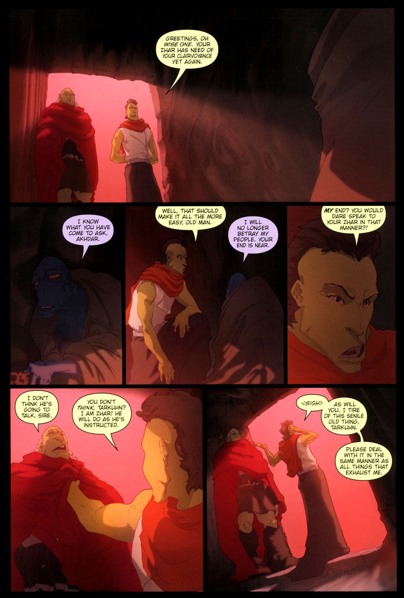 Read online Sinbad: Rogue of Mars comic -  Issue #2 - 10