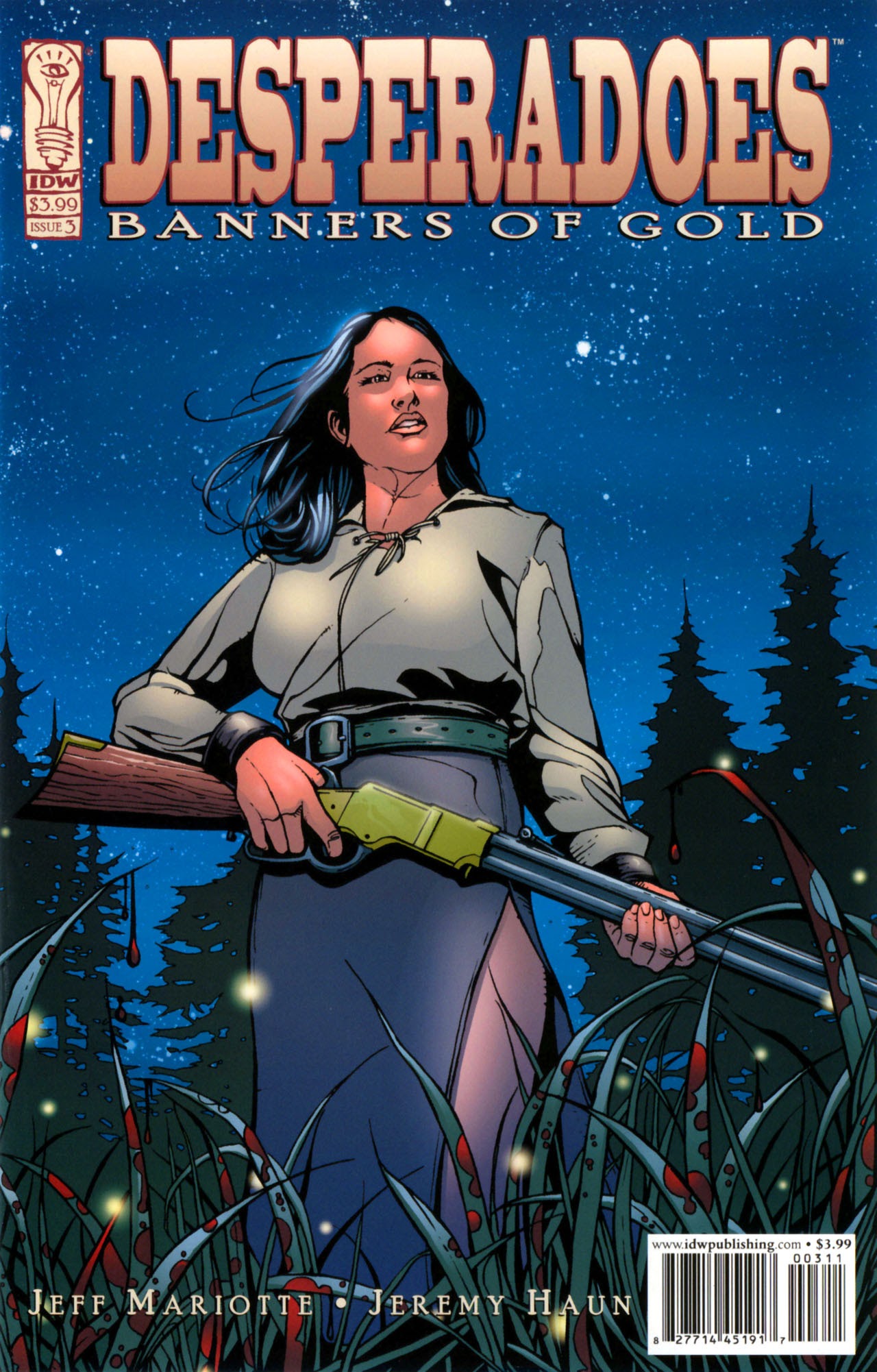 Read online Desperadoes: Banners of Gold comic -  Issue #3 - 1