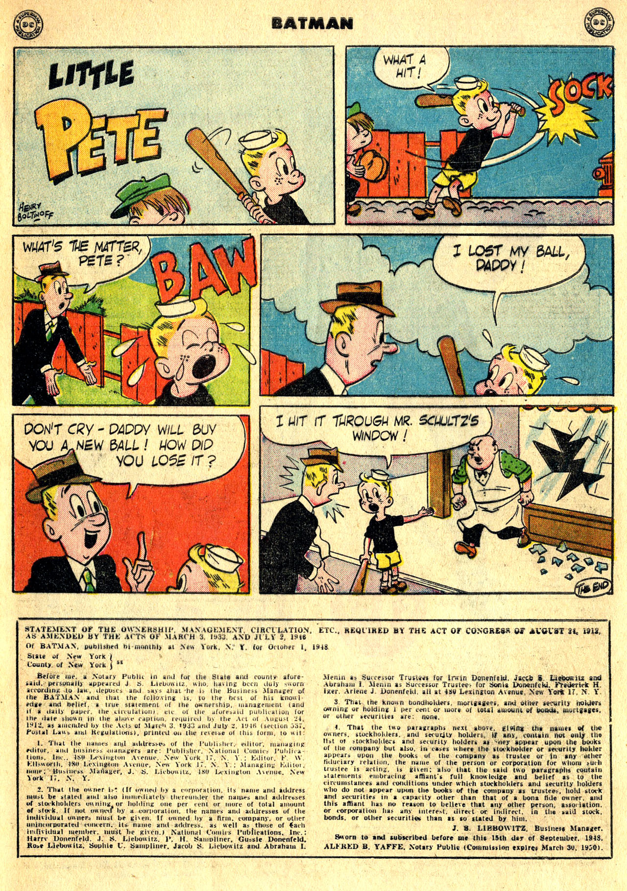 Read online Batman (1940) comic -  Issue #51 - 49