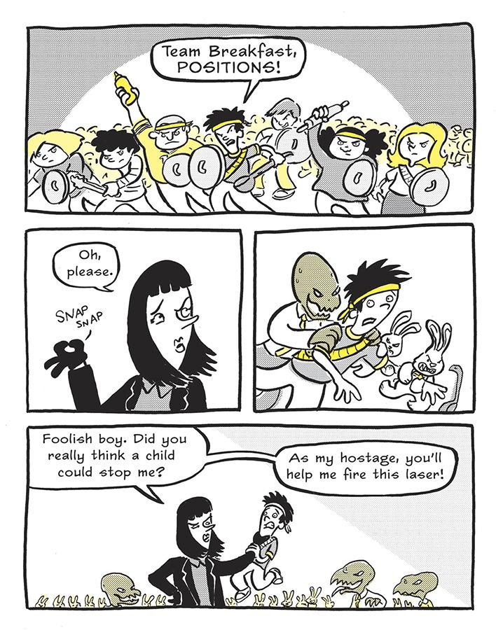 Read online Lunch Lady and the Schoolwide Scuffle comic -  Issue # TPB - 61