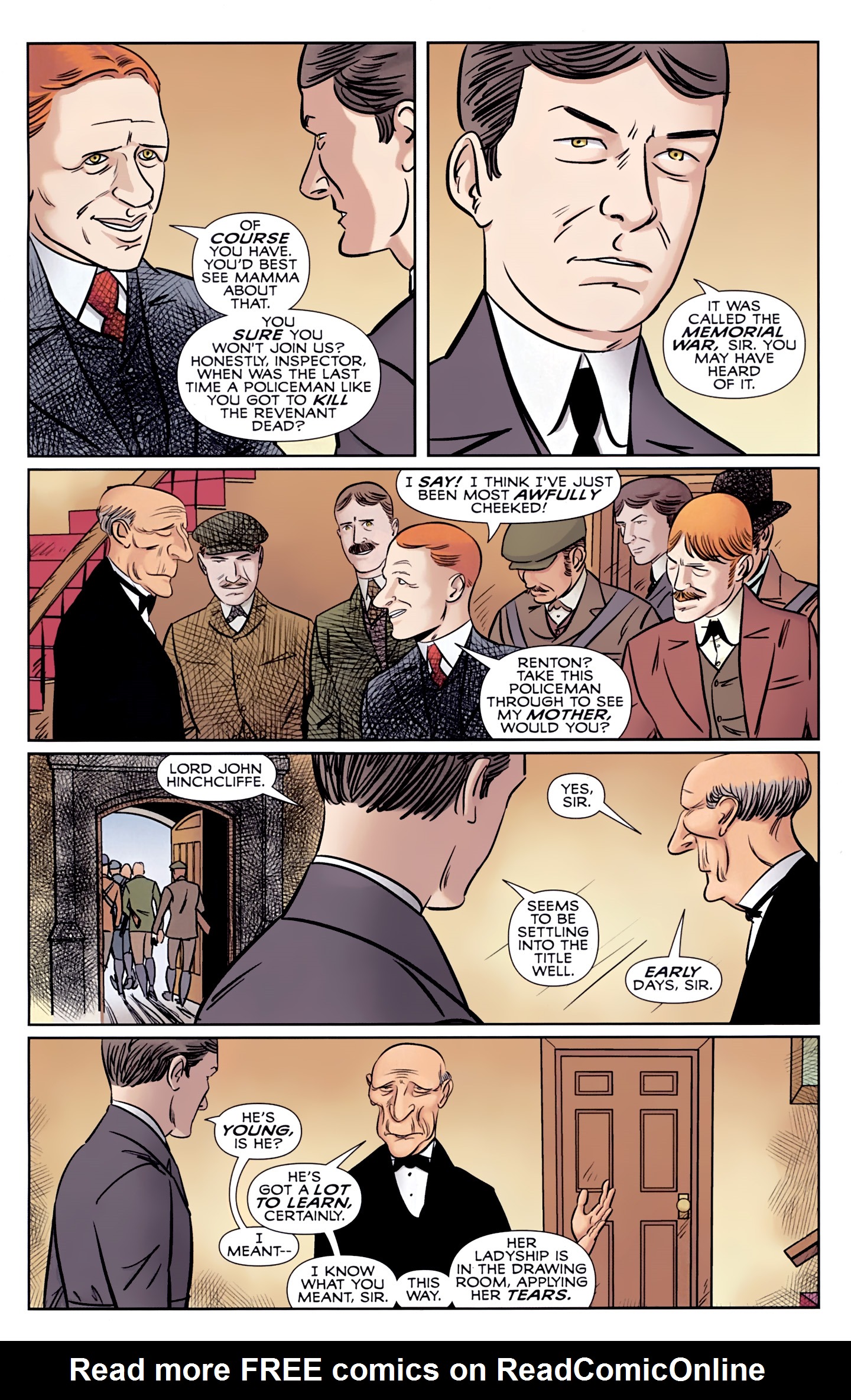 Read online The New Deadwardians comic -  Issue #5 - 4