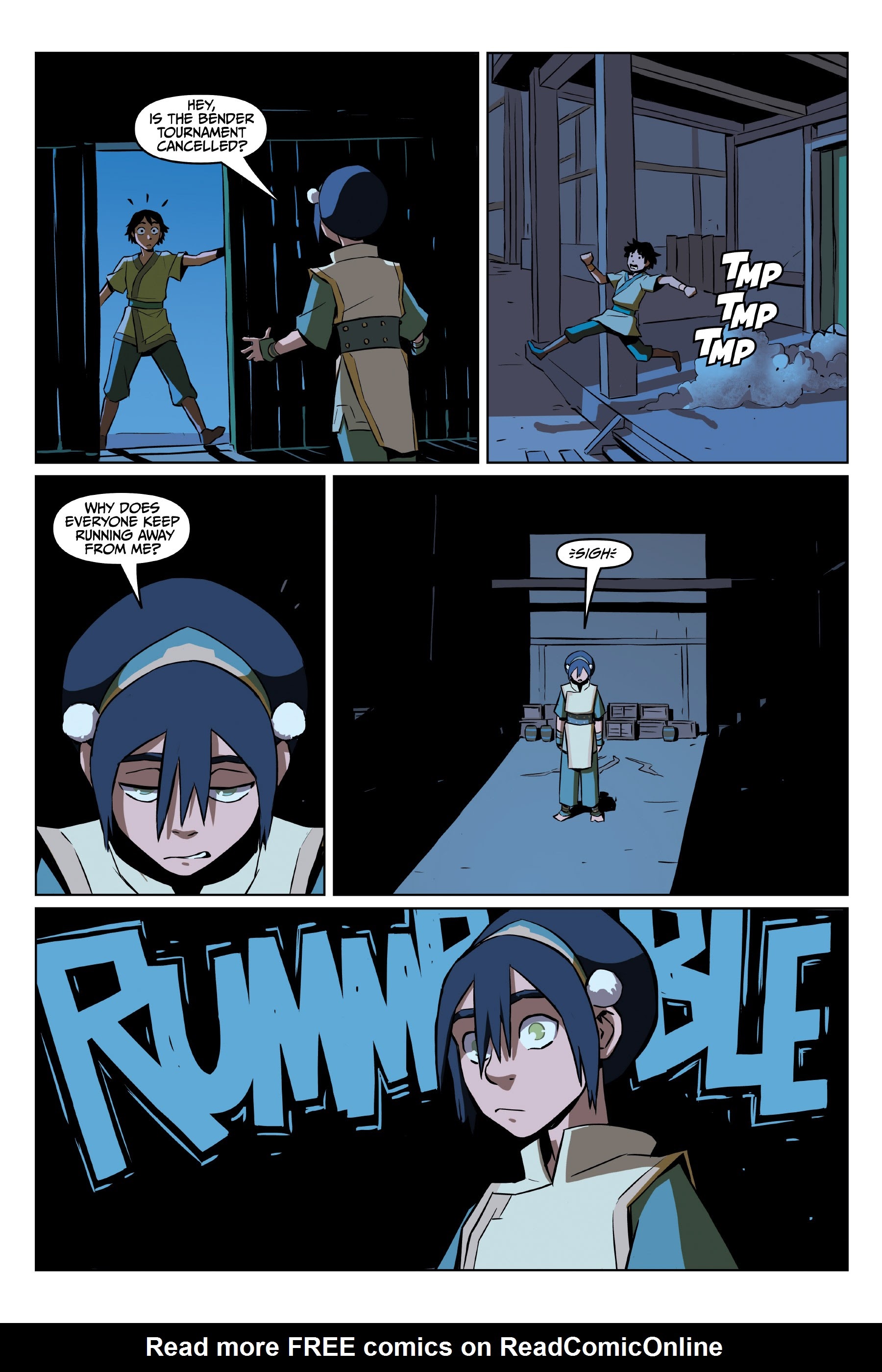 Read online Nickelodeon Avatar: The Last Airbender - Toph Beifong's Metalbending Academy comic -  Issue # TPB - 32