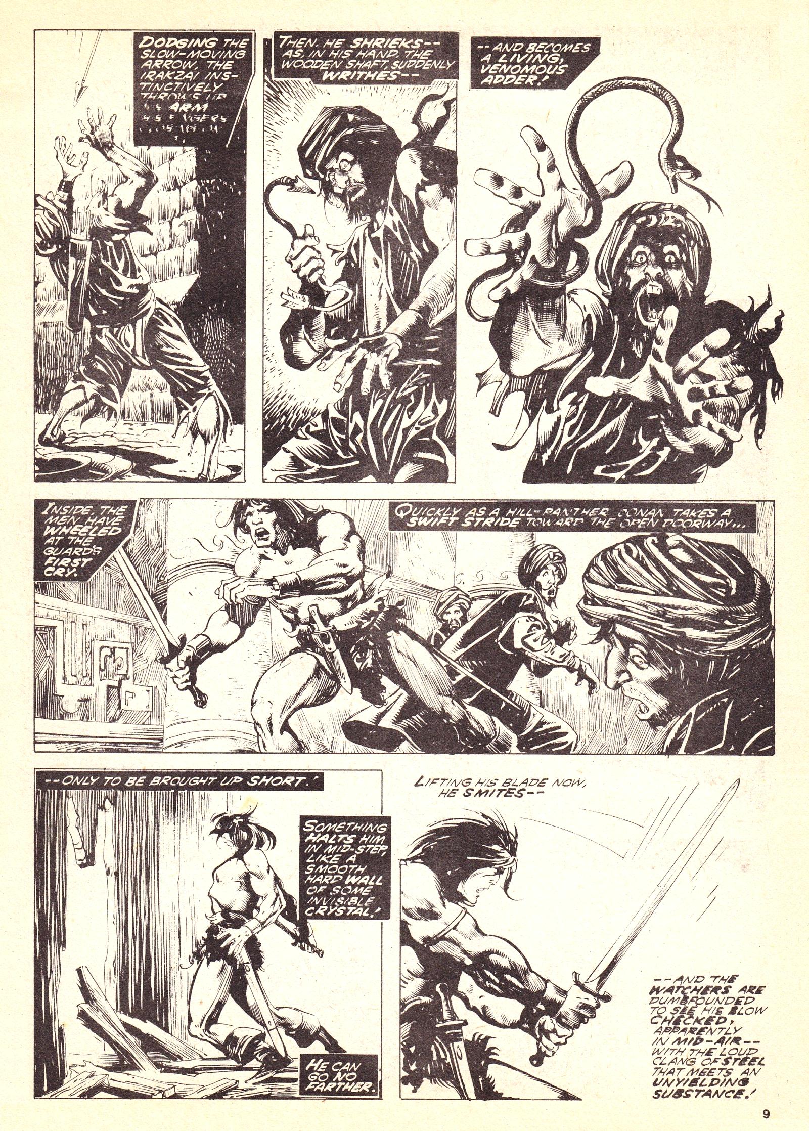 Read online The Savage Sword of Conan (1975) comic -  Issue #8 - 9