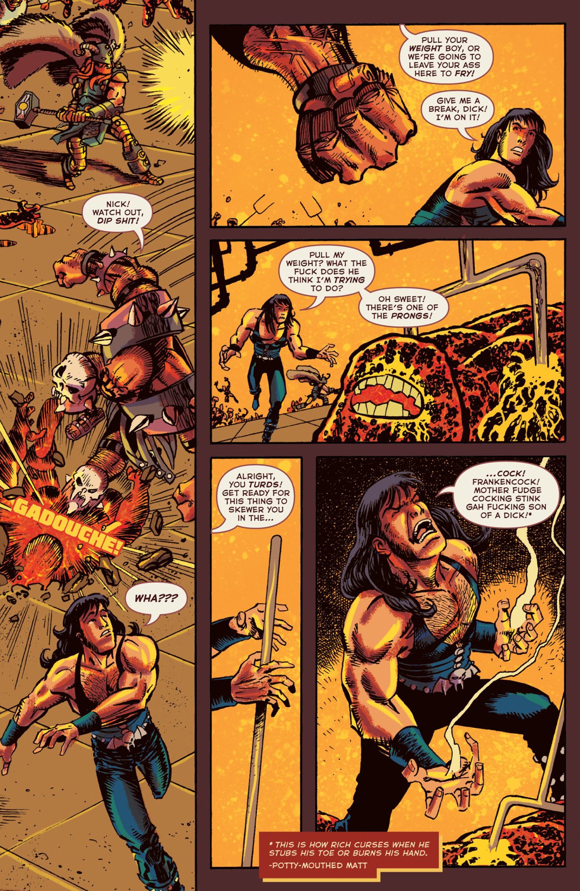 Read online Gods of Brutality comic -  Issue # TPB - 71