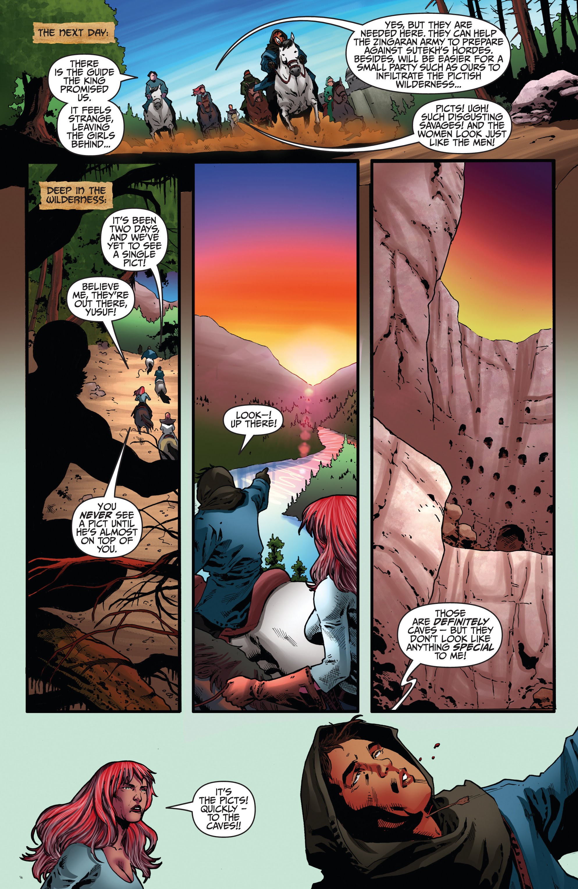 Read online Red Sonja: Vulture's Circle comic -  Issue # _TPB - 62