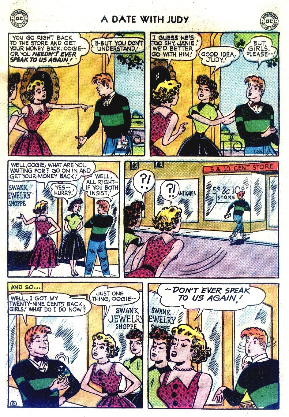 Read online A Date with Judy comic -  Issue #48 - 8
