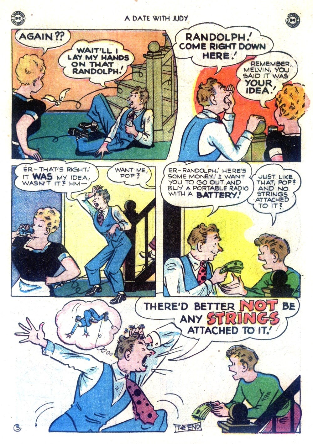 Read online A Date with Judy comic -  Issue #8 - 19