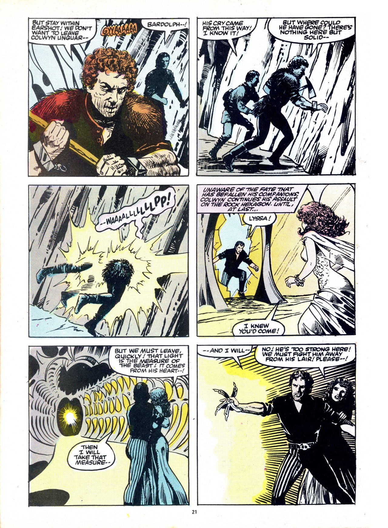 Read online Return of the Jedi comic -  Issue #60 - 21