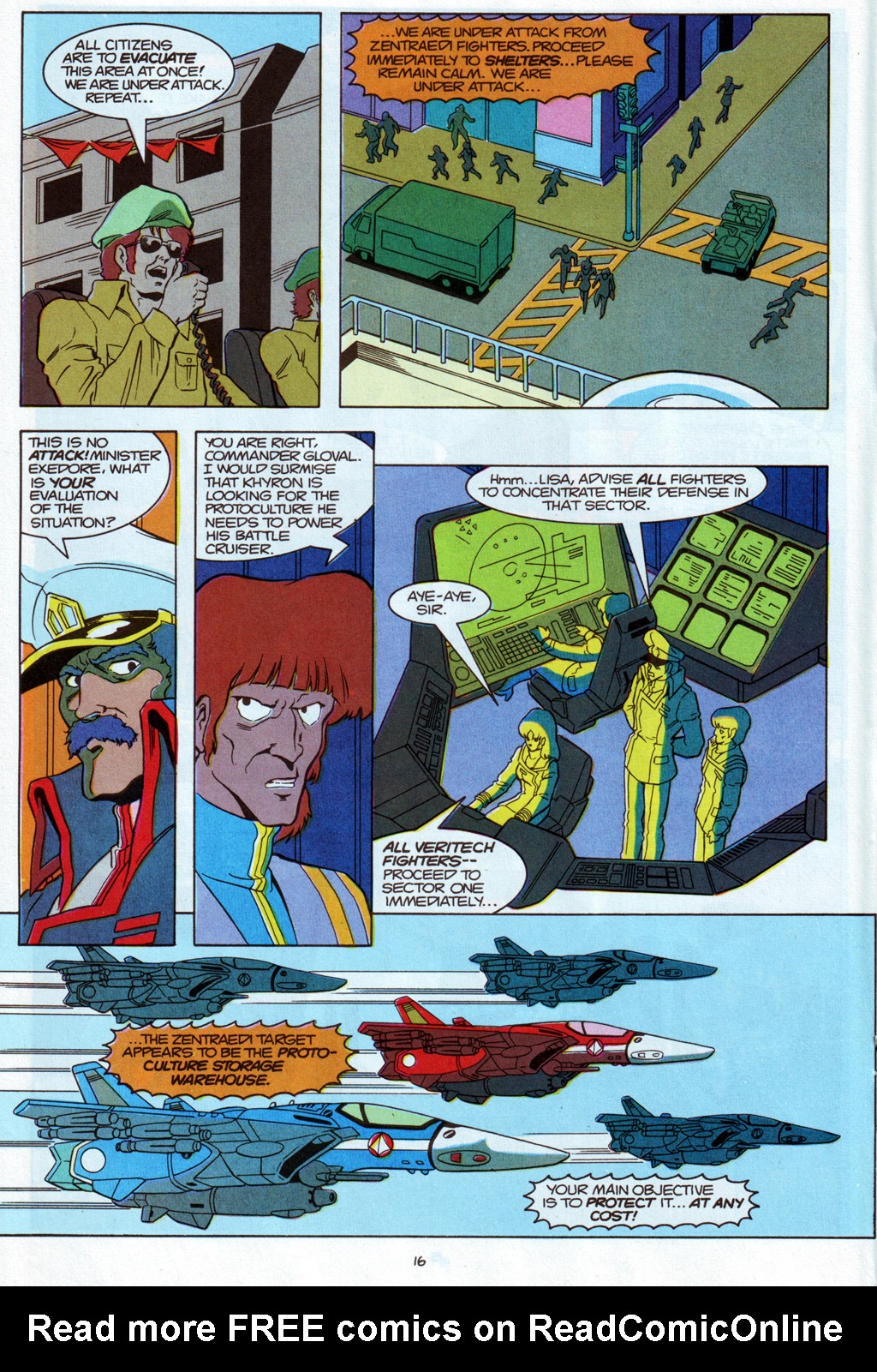 Read online Robotech The Macross Saga comic -  Issue #35 - 17