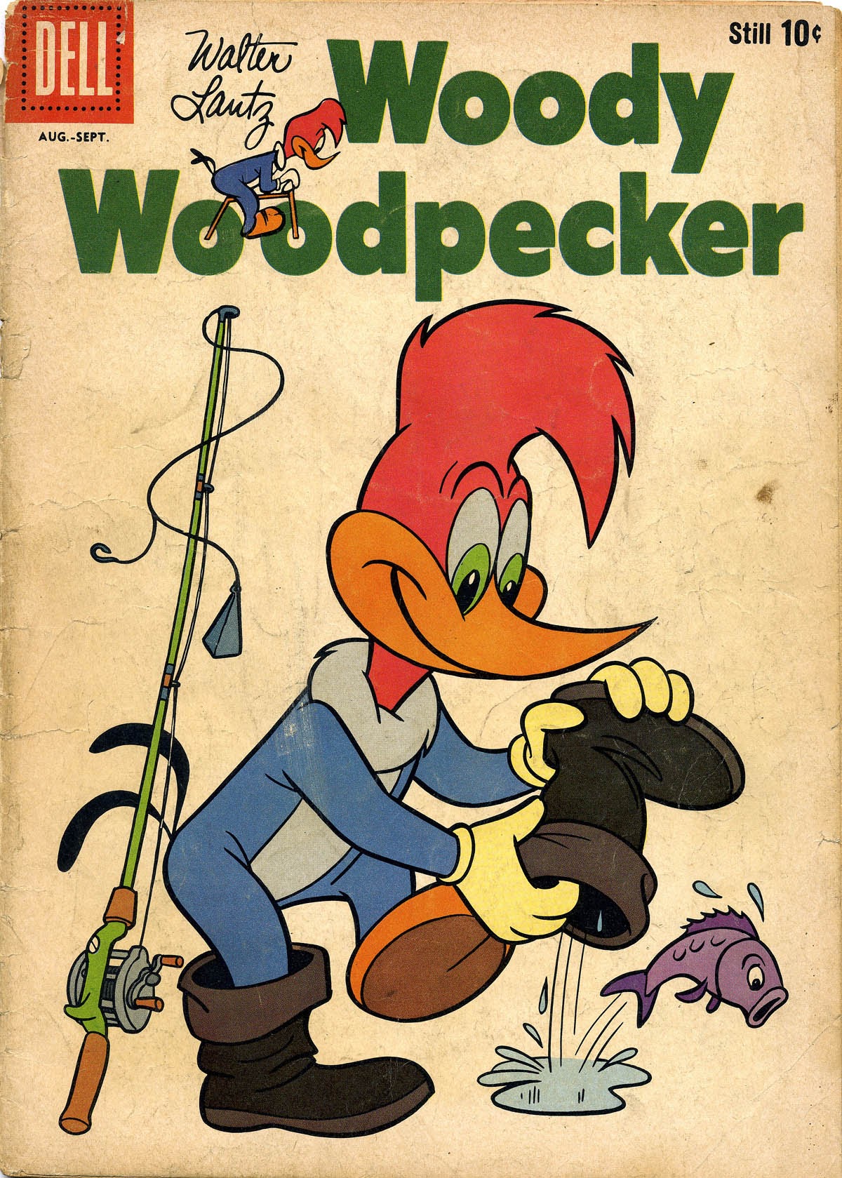 Read online Walter Lantz Woody Woodpecker (1952) comic -  Issue #56 - 1