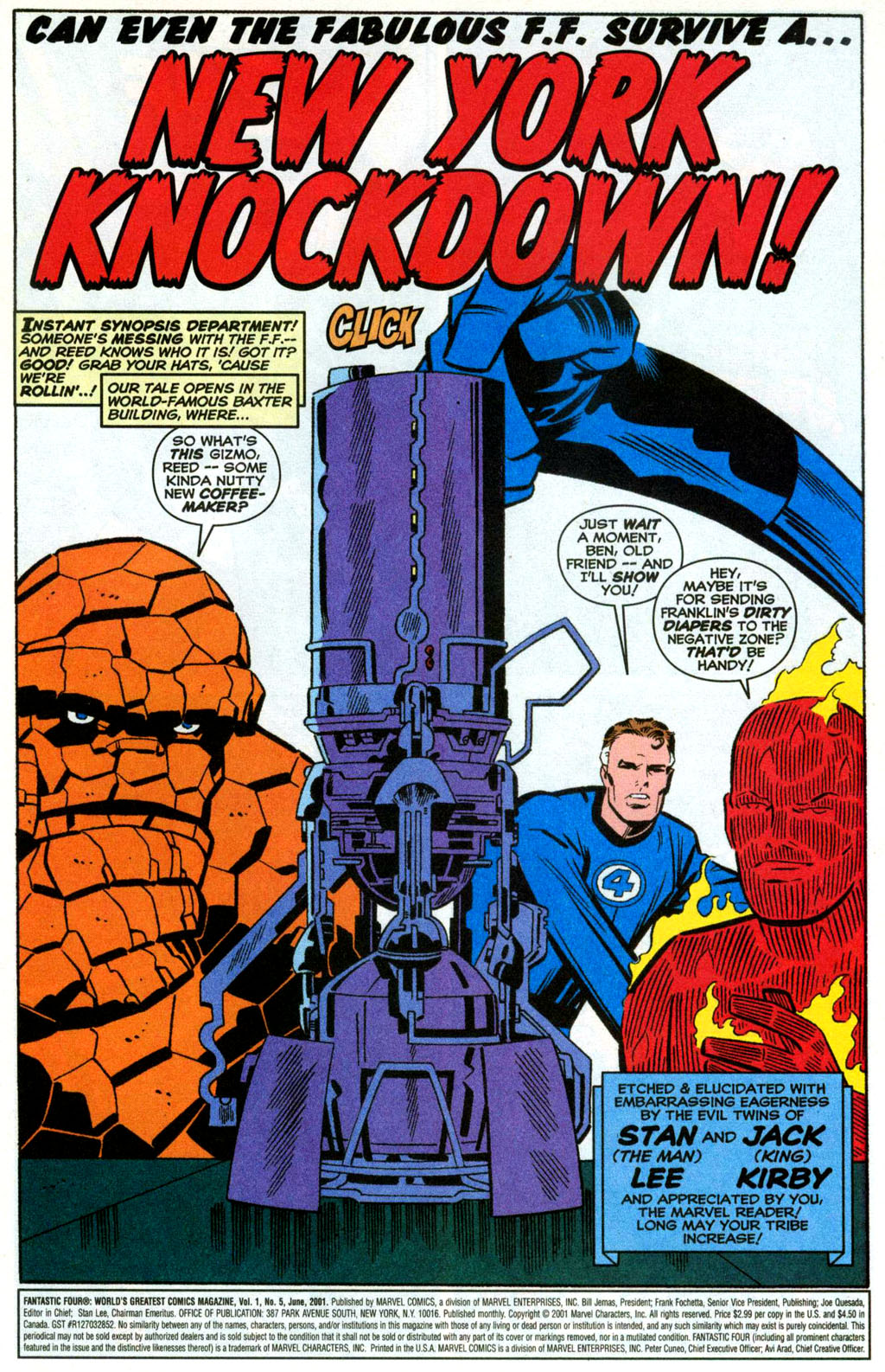 Read online Fantastic Four: World's Greatest Comics Magazine comic -  Issue #5 - 3