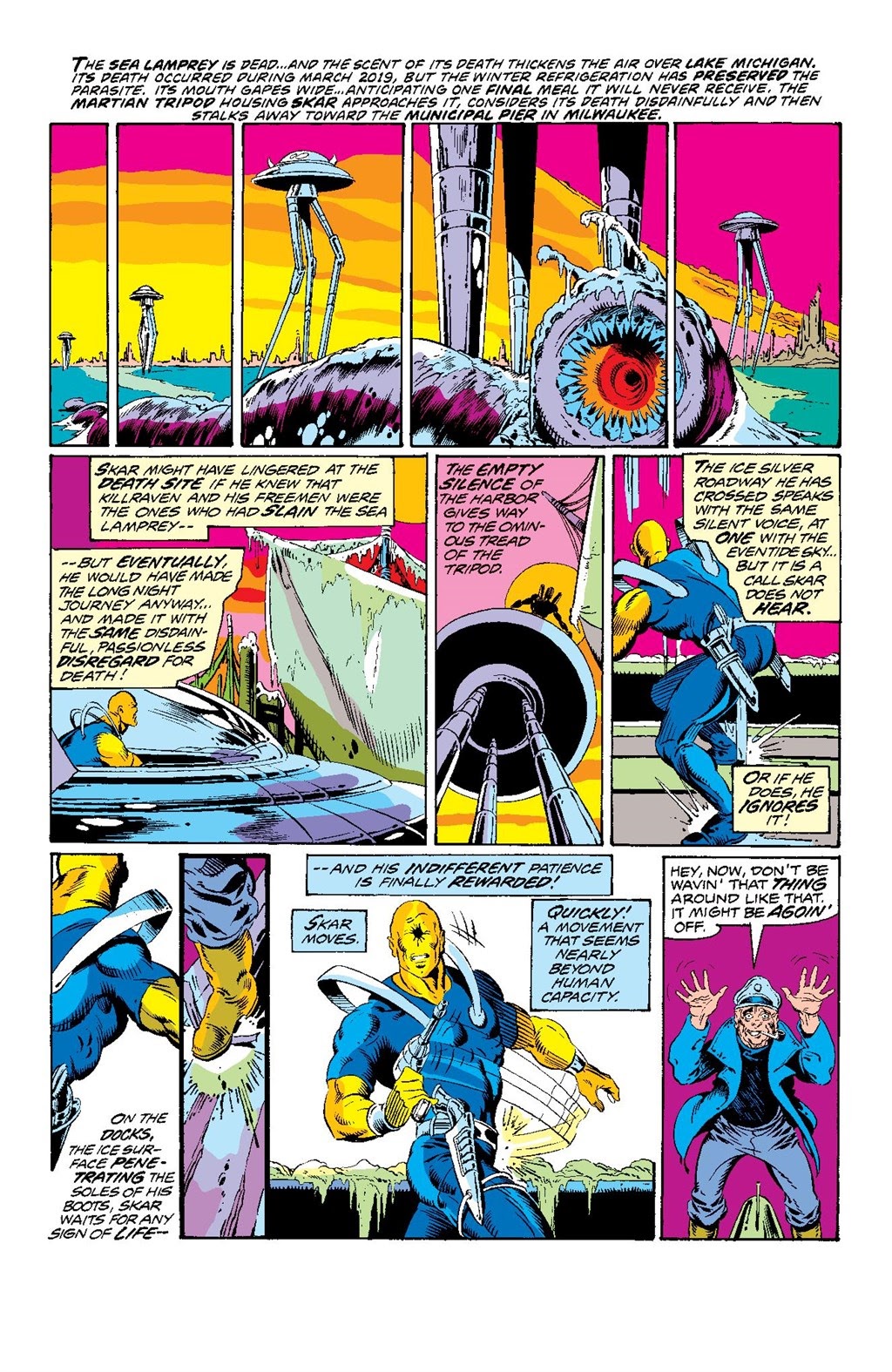 Read online Killraven Epic Collection: Warrior of the Worlds comic -  Issue # TPB (Part 3) - 39