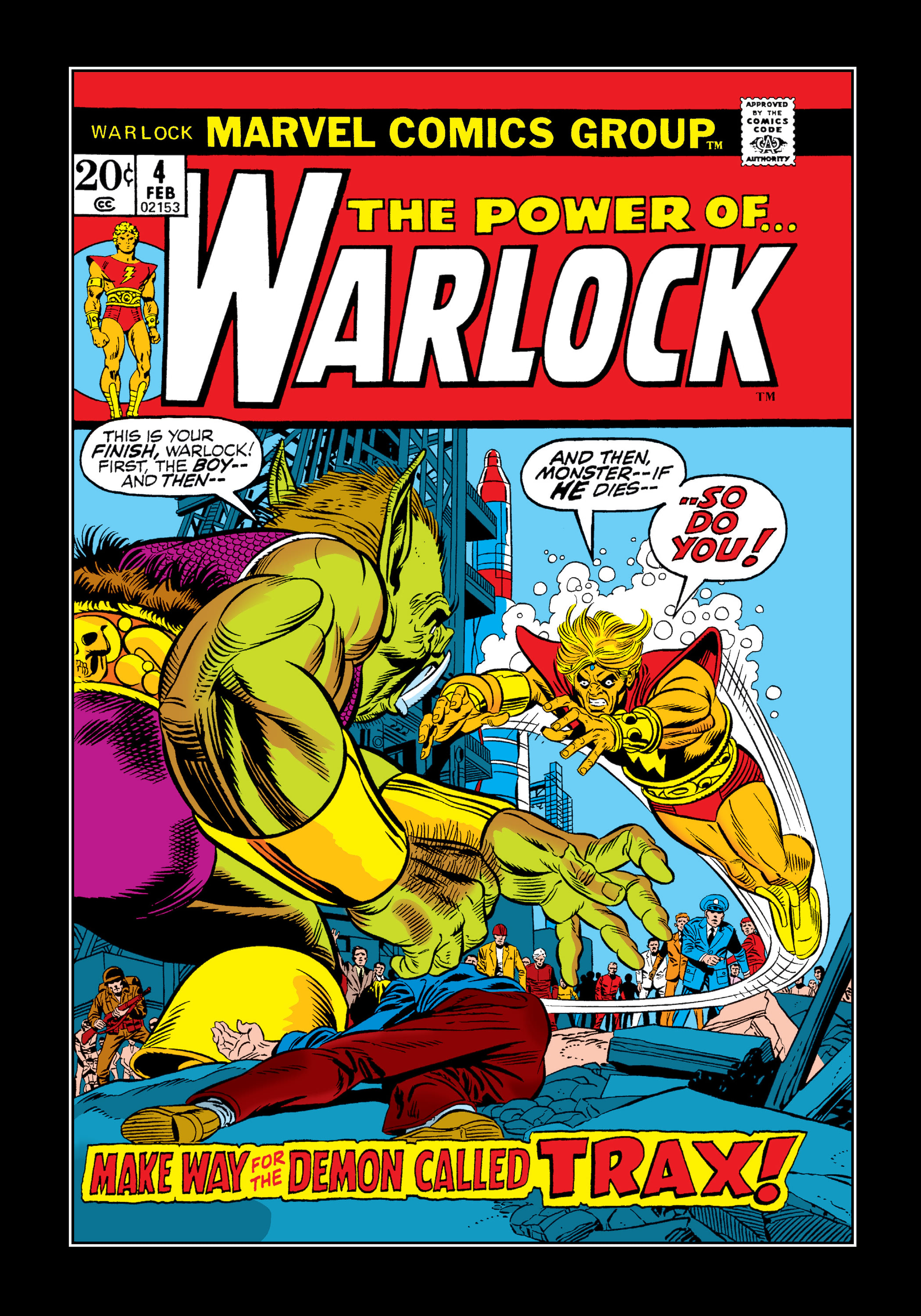 Read online Marvel Masterworks: Warlock comic -  Issue # TPB 1 (Part 2) - 19
