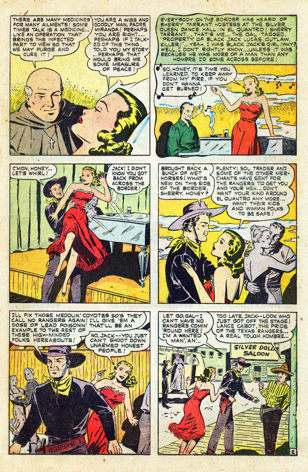 Read online Cowboy Romances comic -  Issue #3 - 15