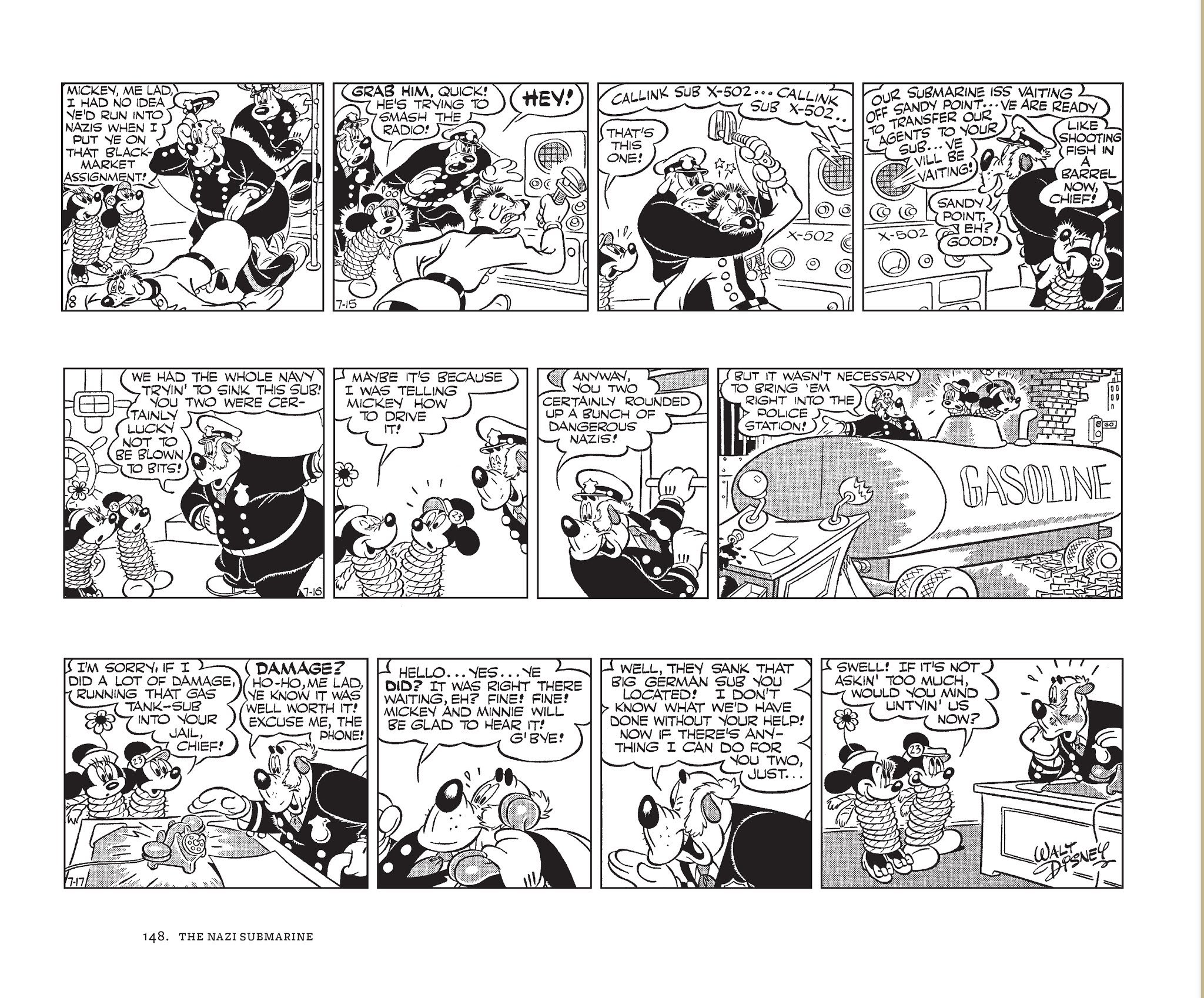 Read online Walt Disney's Mickey Mouse by Floyd Gottfredson comic -  Issue # TPB 7 (Part 2) - 48
