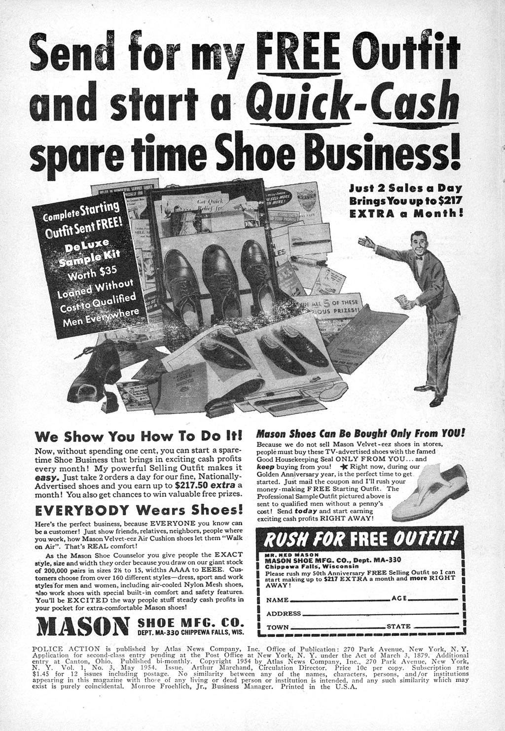 Read online Police Action comic -  Issue #3 - 2