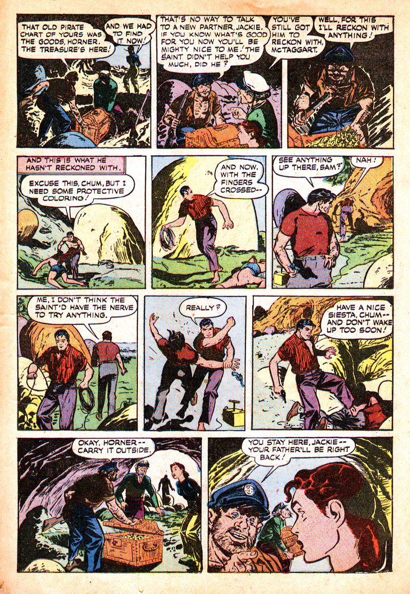 Read online The Saint (1947) comic -  Issue #9 - 12