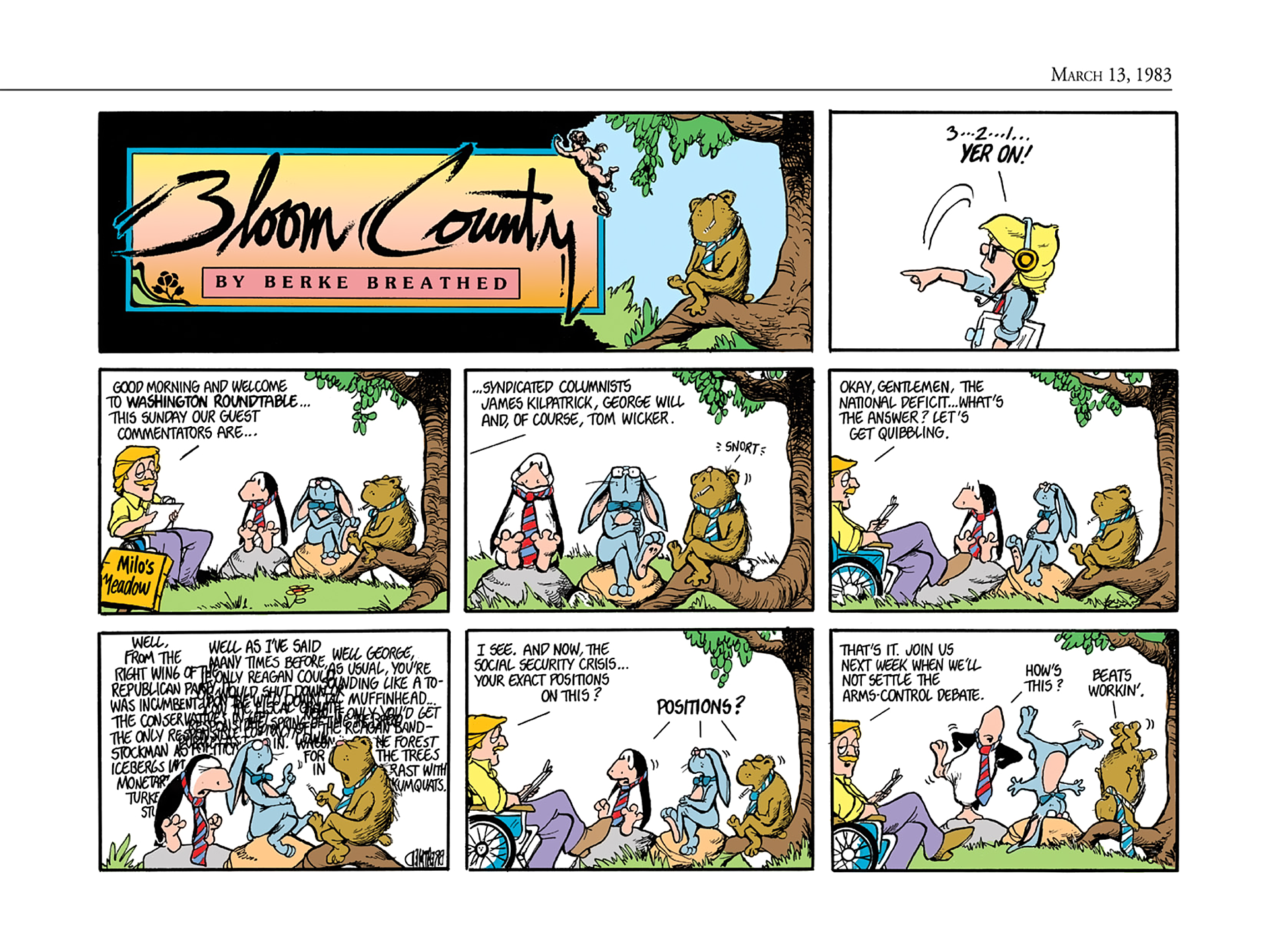 Read online The Bloom County Digital Library comic -  Issue # TPB 3 (Part 1) - 82