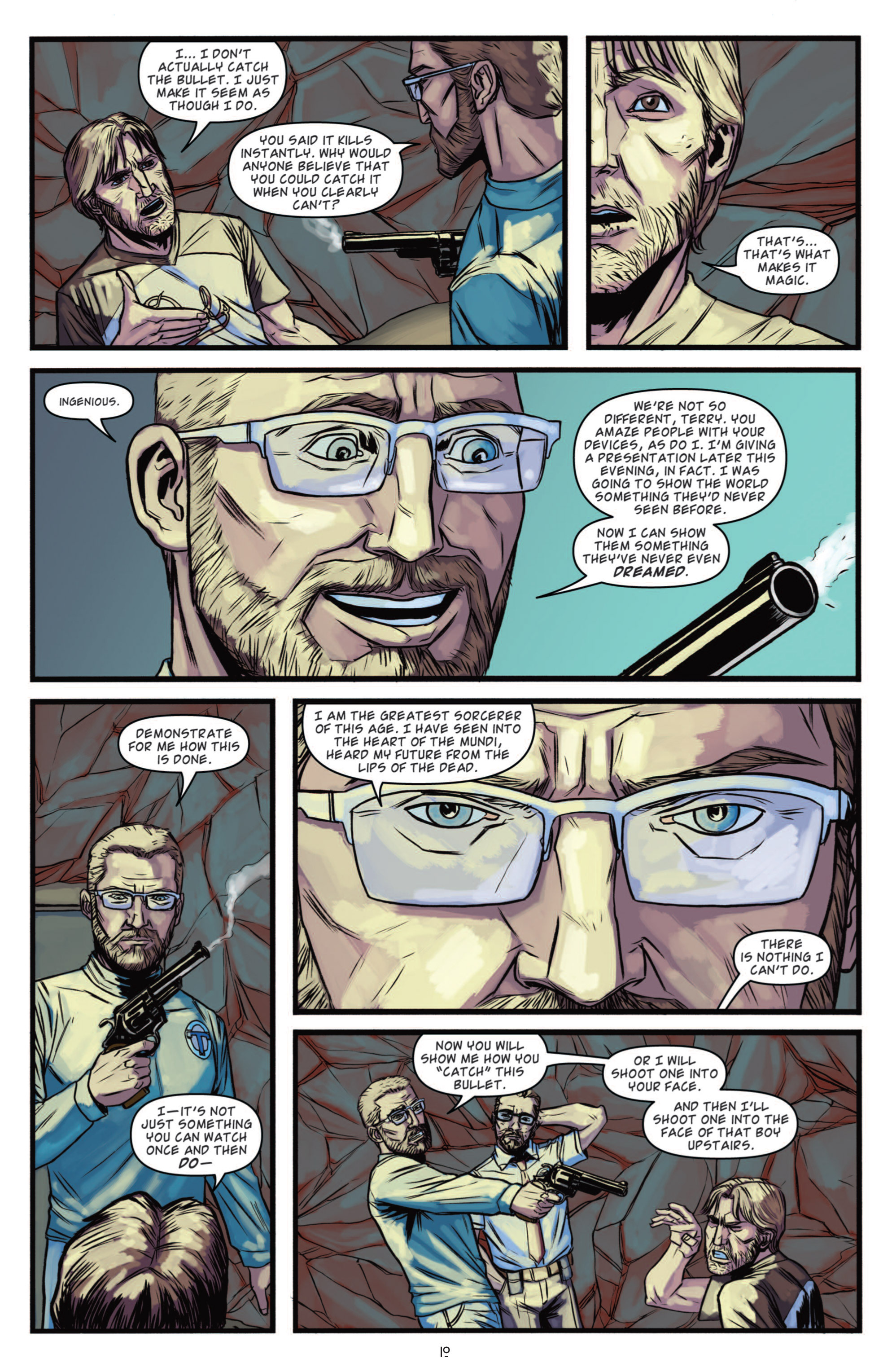 Read online Smoke And Mirrors comic -  Issue #5 - 12