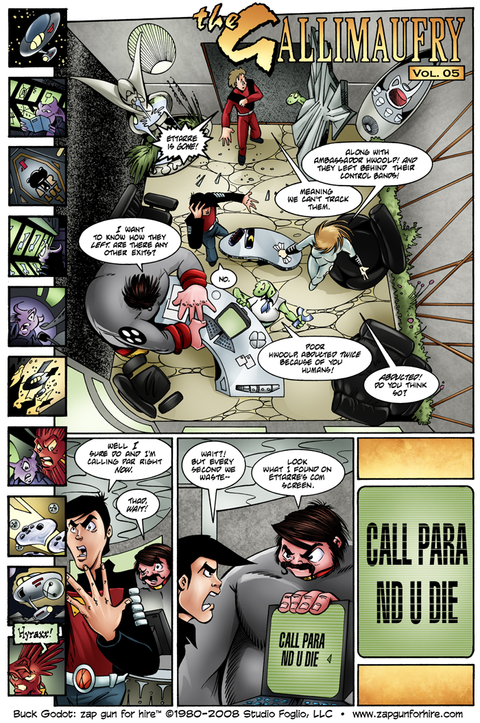 Read online Buck Godot - Zap Gun For Hire comic -  Issue #5 - 3