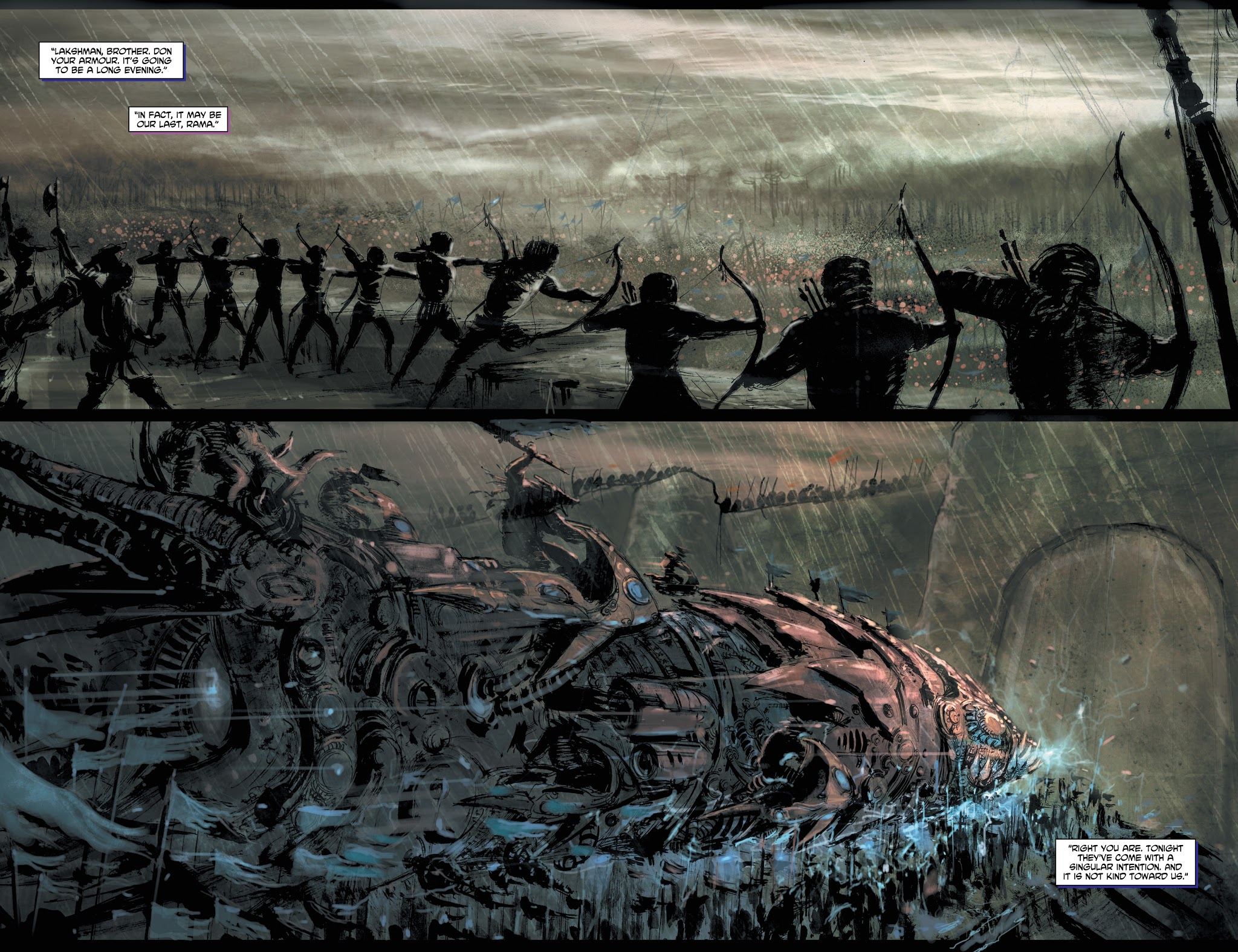 Read online Ramayan 3392 A.D. comic -  Issue #2 - 4