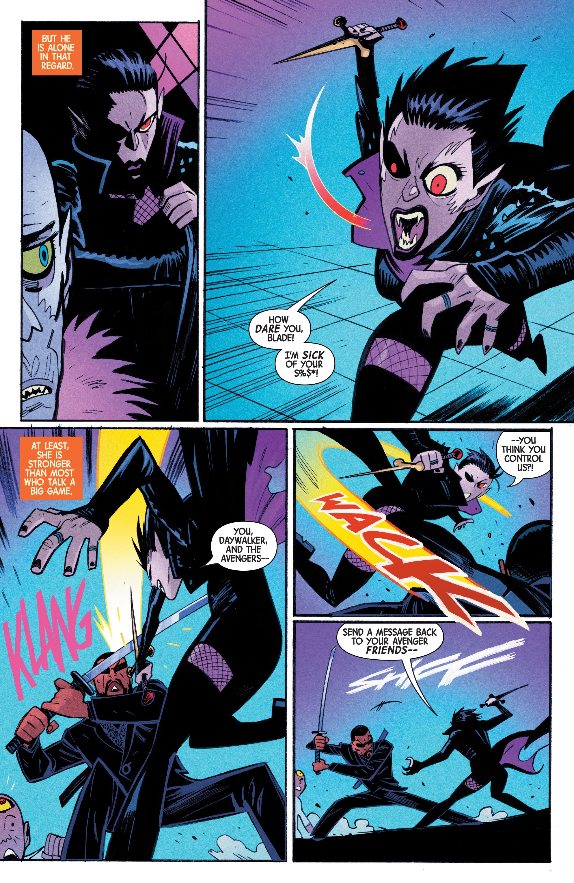 Read online Death of Doctor Strange: One-Shots comic -  Issue # Blade - 17