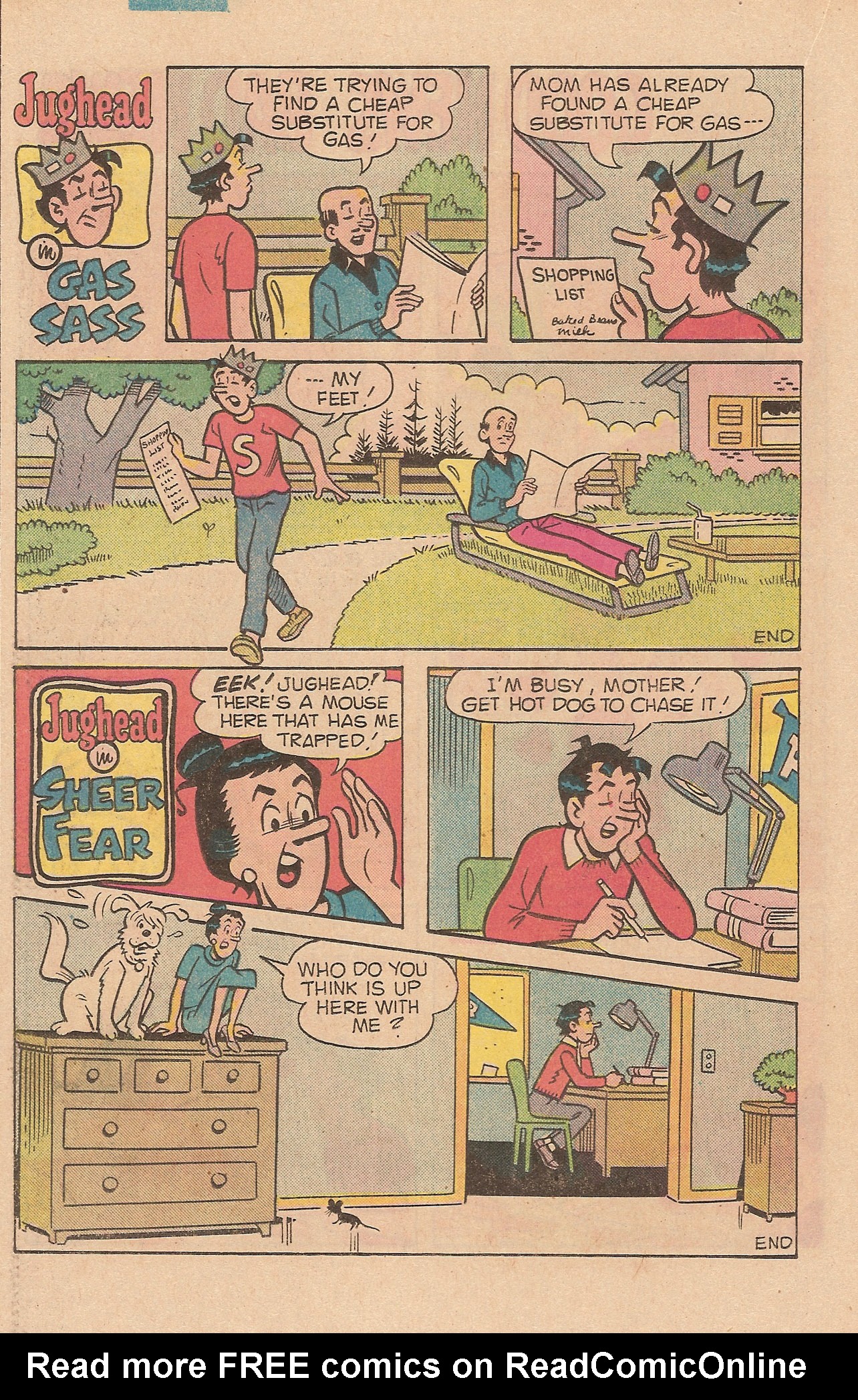 Read online Jughead's Jokes comic -  Issue #78 - 22