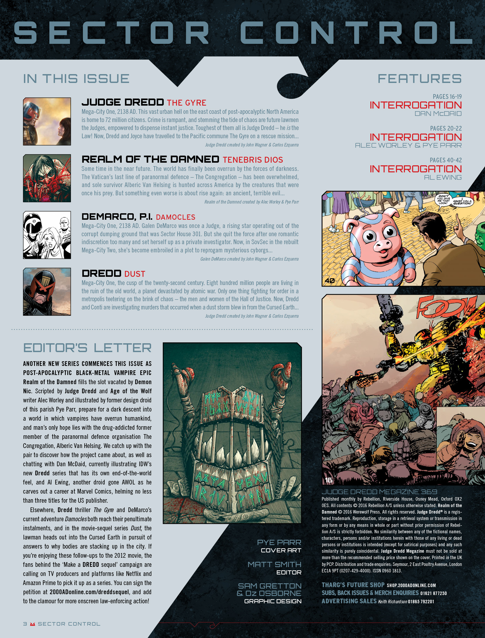 Read online Judge Dredd Megazine (Vol. 5) comic -  Issue #369 - 3