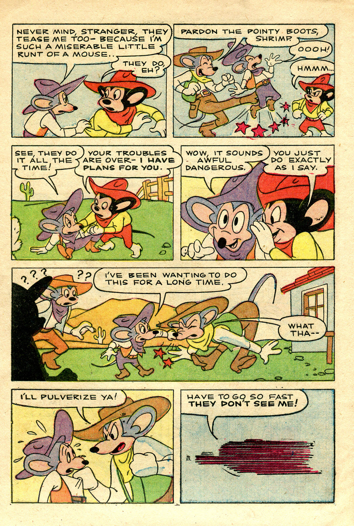 Read online Paul Terry's Mighty Mouse Comics comic -  Issue #37 - 8